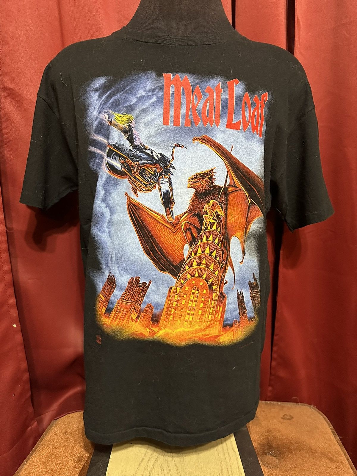 Vintage Meatloaf Tshirt 90’s Band Tee Concert Tour Grail