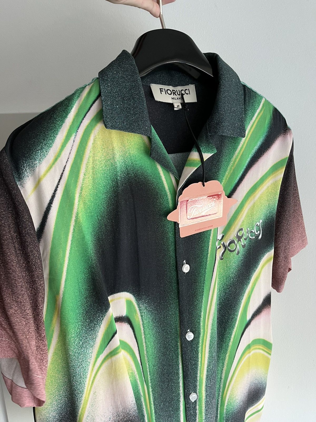 Fiorucci Limited Rare Brand New Runway Fiorucci Angel 👼 Tencel Shirt Size US M / EU 48-50 / 2 - 8 Thumbnail
