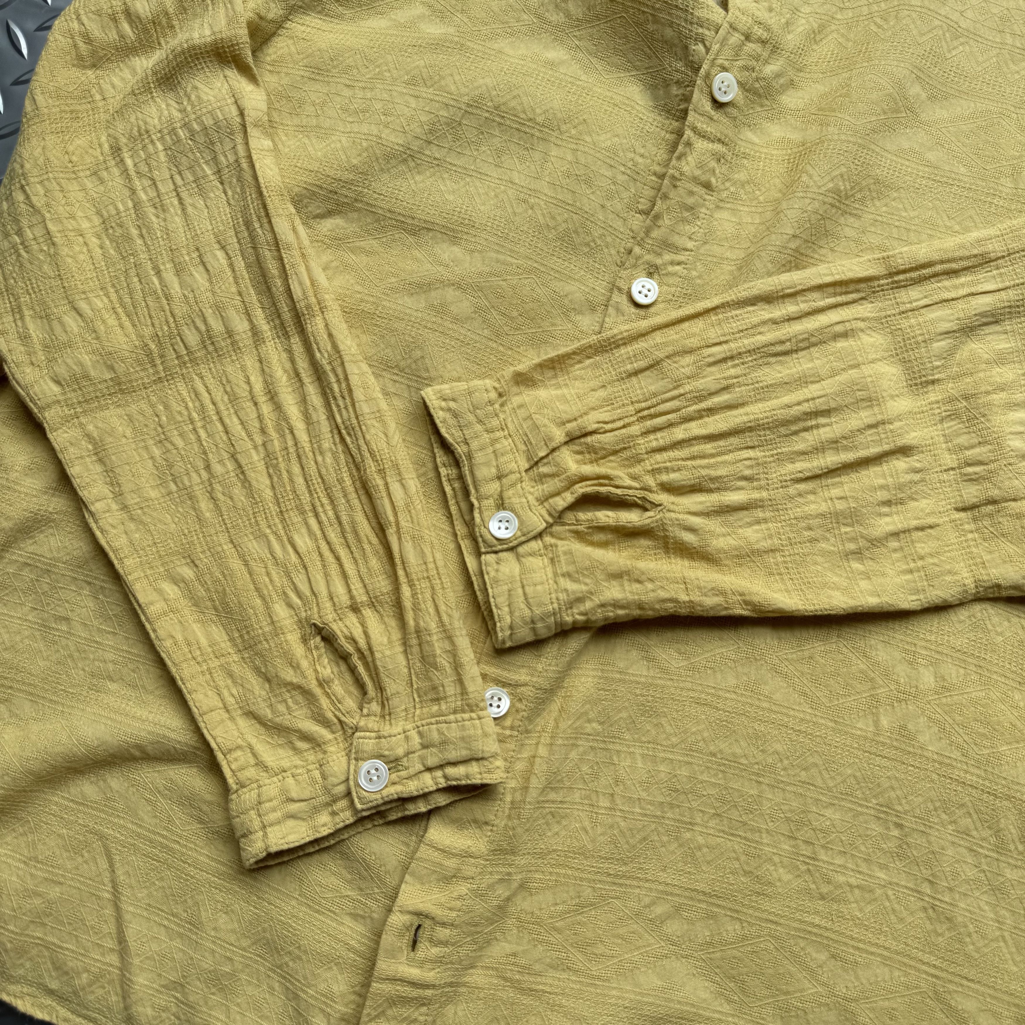 Issey Miyake Plantation Textured Shirt Size US M / EU 48-50 / 2 - 5 Thumbnail