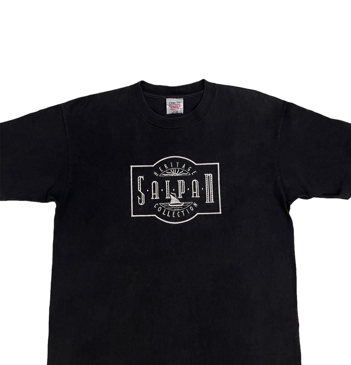Vintage vintage saipan tshirt embroidered logo Size US L / EU 52-54 / 3 - 3 Thumbnail