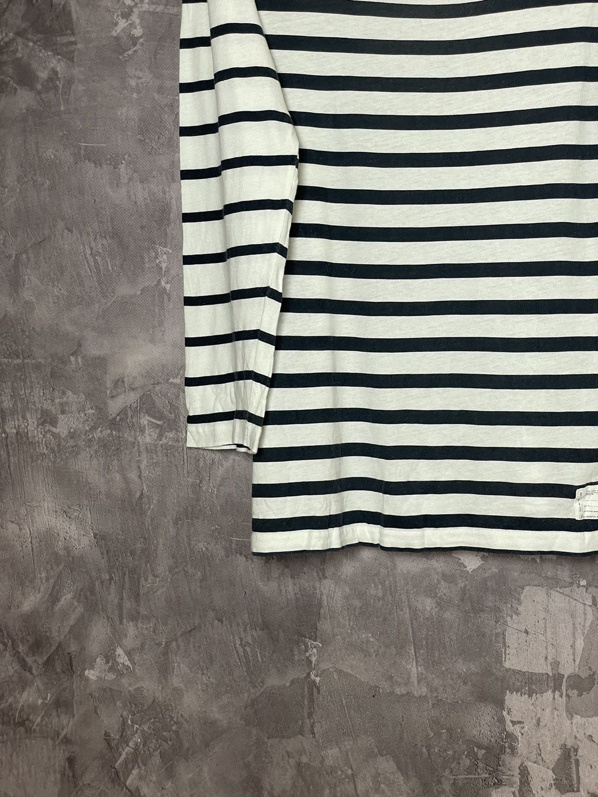 Allsaints × Hysteric Glamour Allsaints striped longsleeve luxury avant-garde Size M / US 6-8 / IT 42-44 - 5 Thumbnail