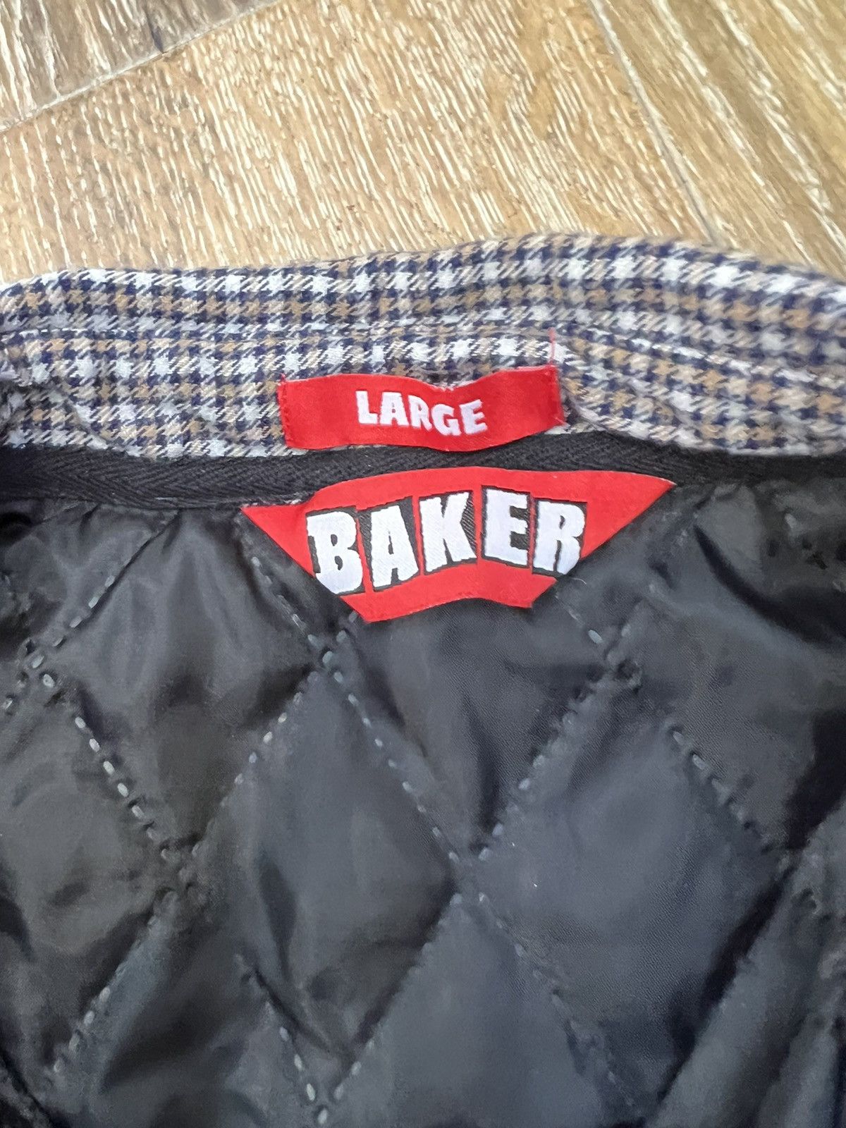 Vintage Baker skateboards flannel jacket Size US L / EU 52-54 / 3 - 3 Thumbnail
