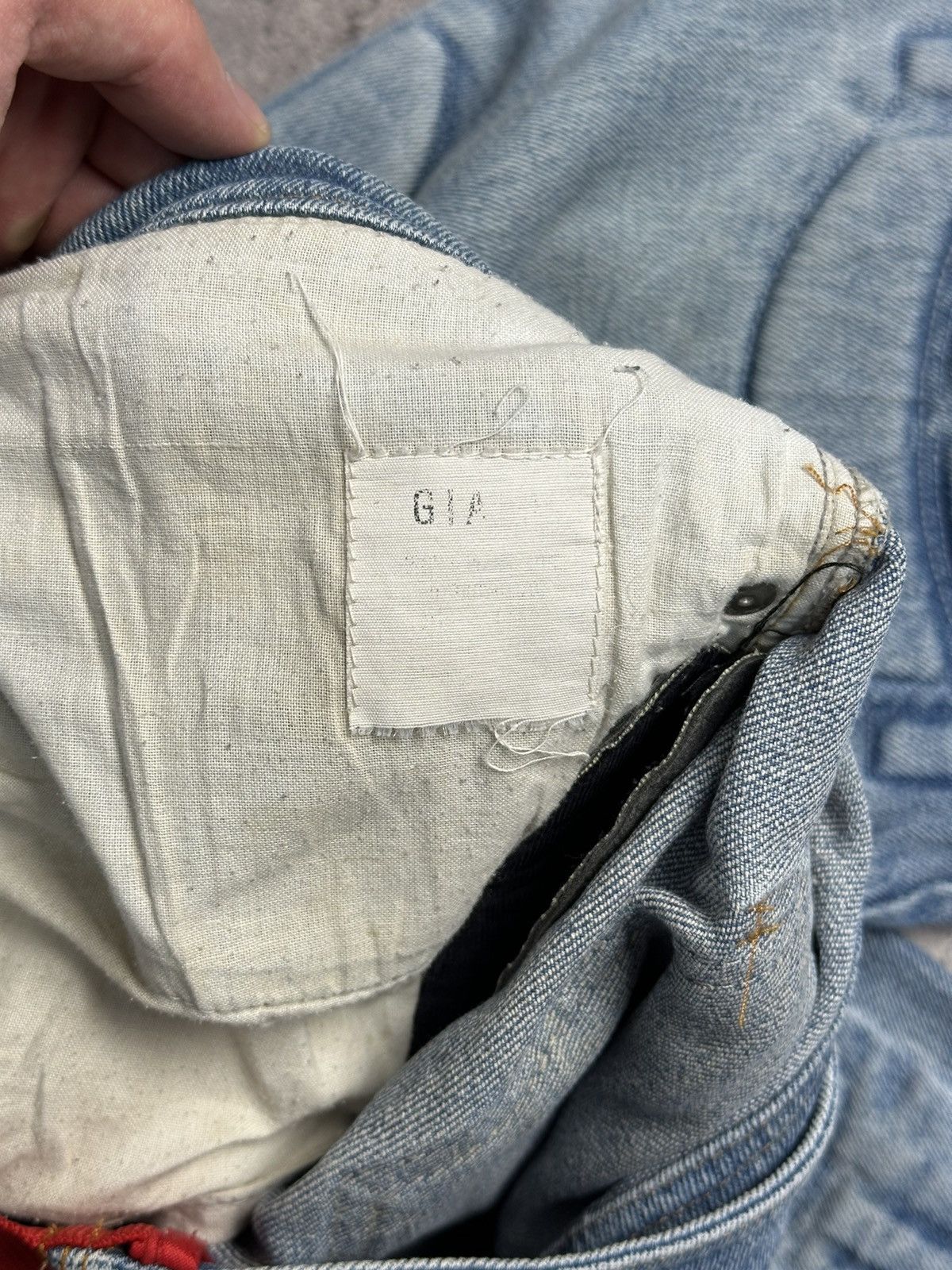 Other 🔥 Vintage Giali Rare Denim Motorcycle Denim Jeans Archival Size US 36 / EU 52 - 17 Thumbnail