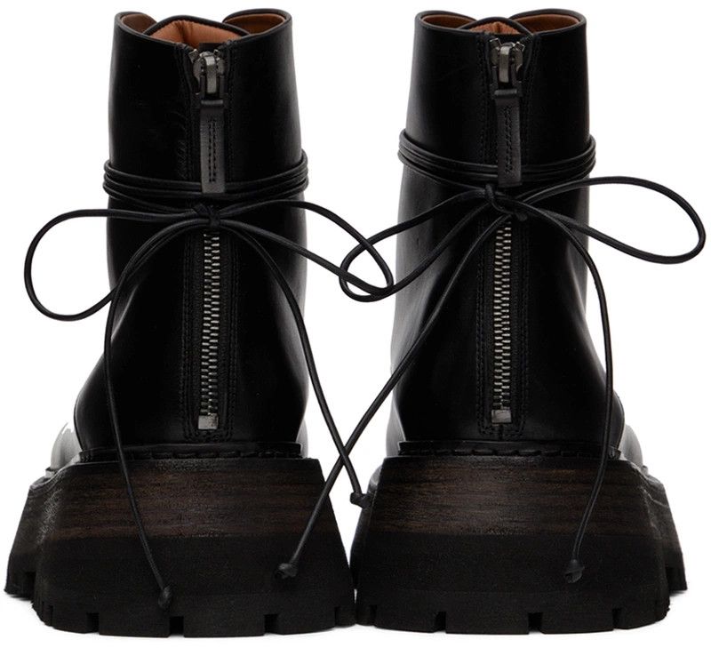 Marsell Marsèll Black Quadrarmato Boots Size US 11 / EU 44 - 3 Thumbnail