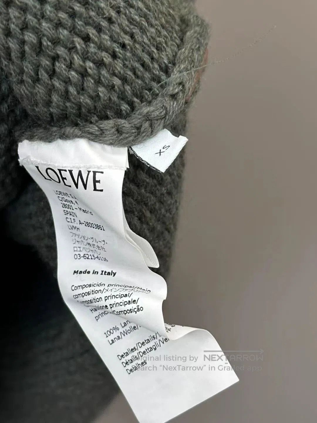 Loewe Loewe Colorblock Wool Long Sweater Dress. Size US XS / EU 42 / 0 - 4 Thumbnail