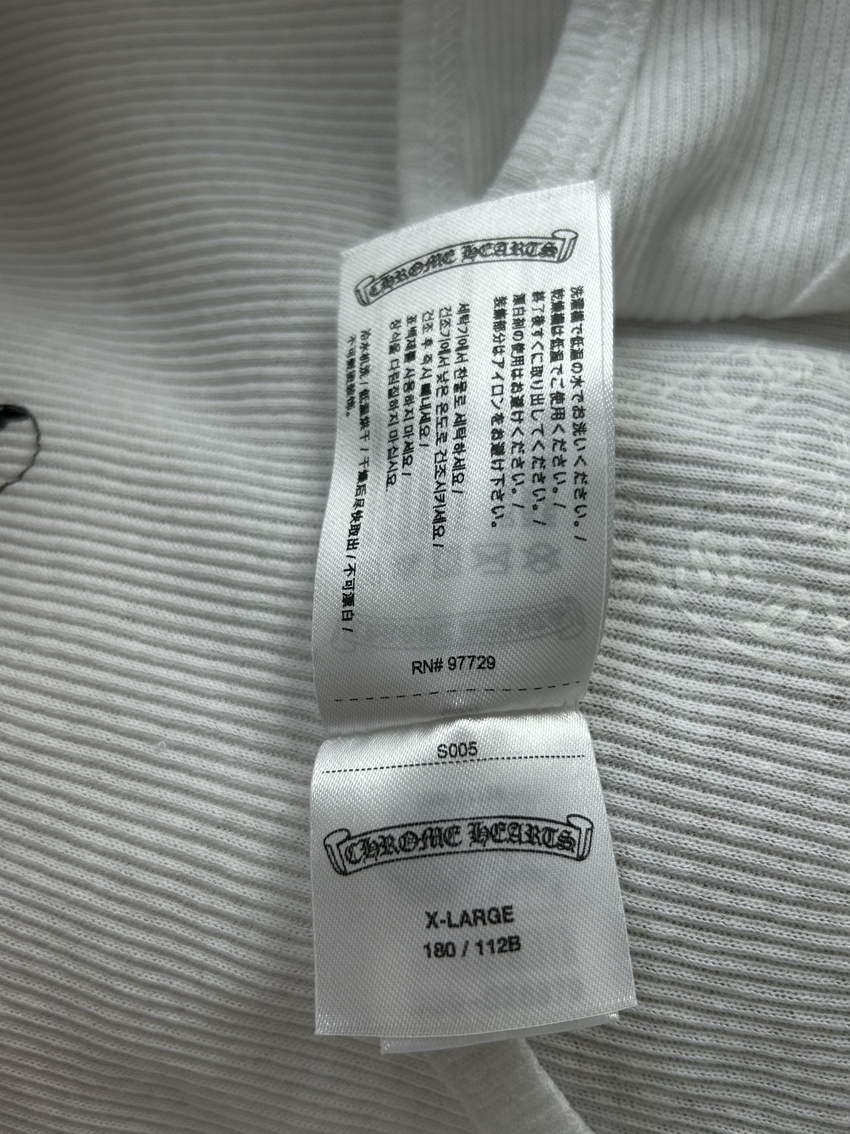 Chrome Hearts Chrome Hearts White & Black Richard Stark Graphic Tank Top Size US XL / EU 56 / 4 - 6 Thumbnail
