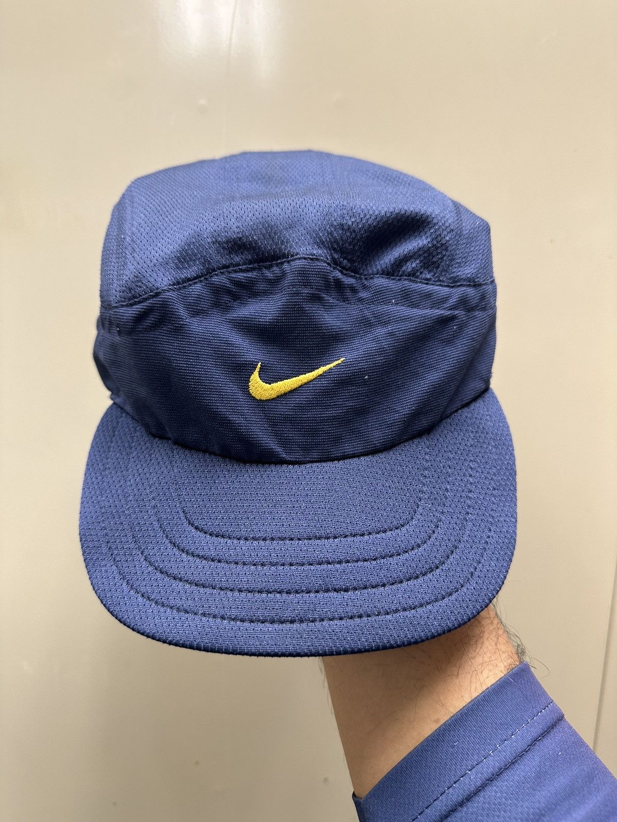 Nike VTG NIKE Tailwind 5 Panel Hat Size ONE SIZE - 2 Thumbnail