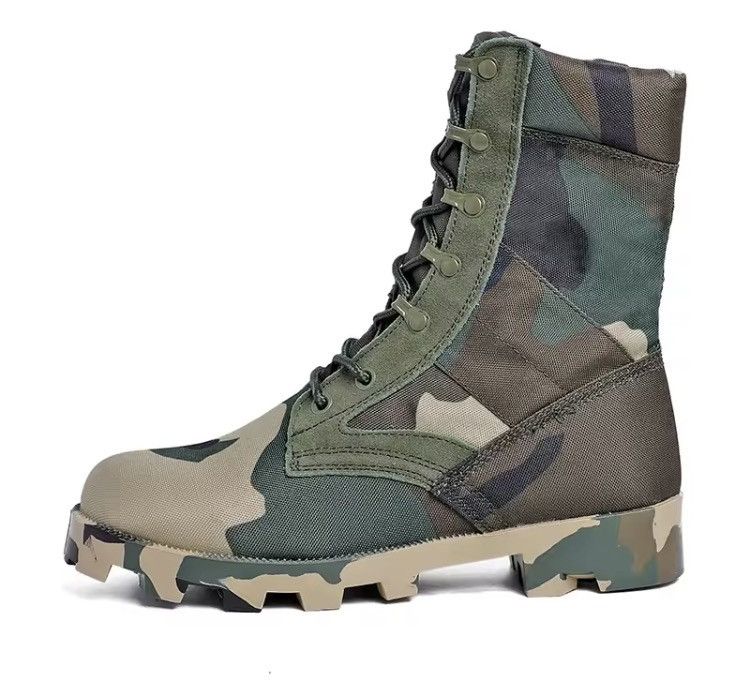 Japanese Brand Canvas Camouflage Tactical Combat Size US 9 / EU 42 - 4 Thumbnail