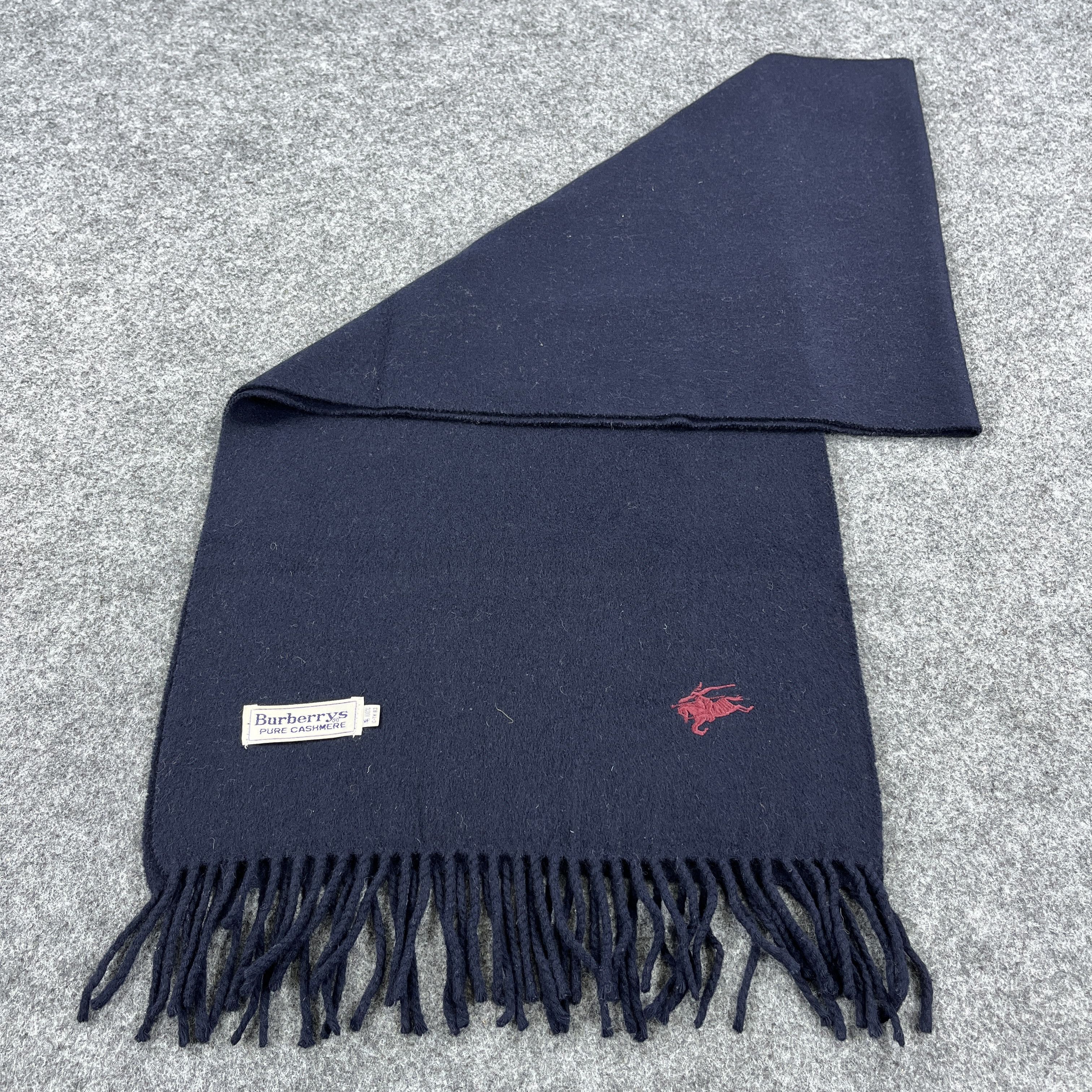 Burberry × Vintage Vintage Burberrys Scarf / Muffler / Neckwear K057 Size ONE SIZE - 4 Thumbnail