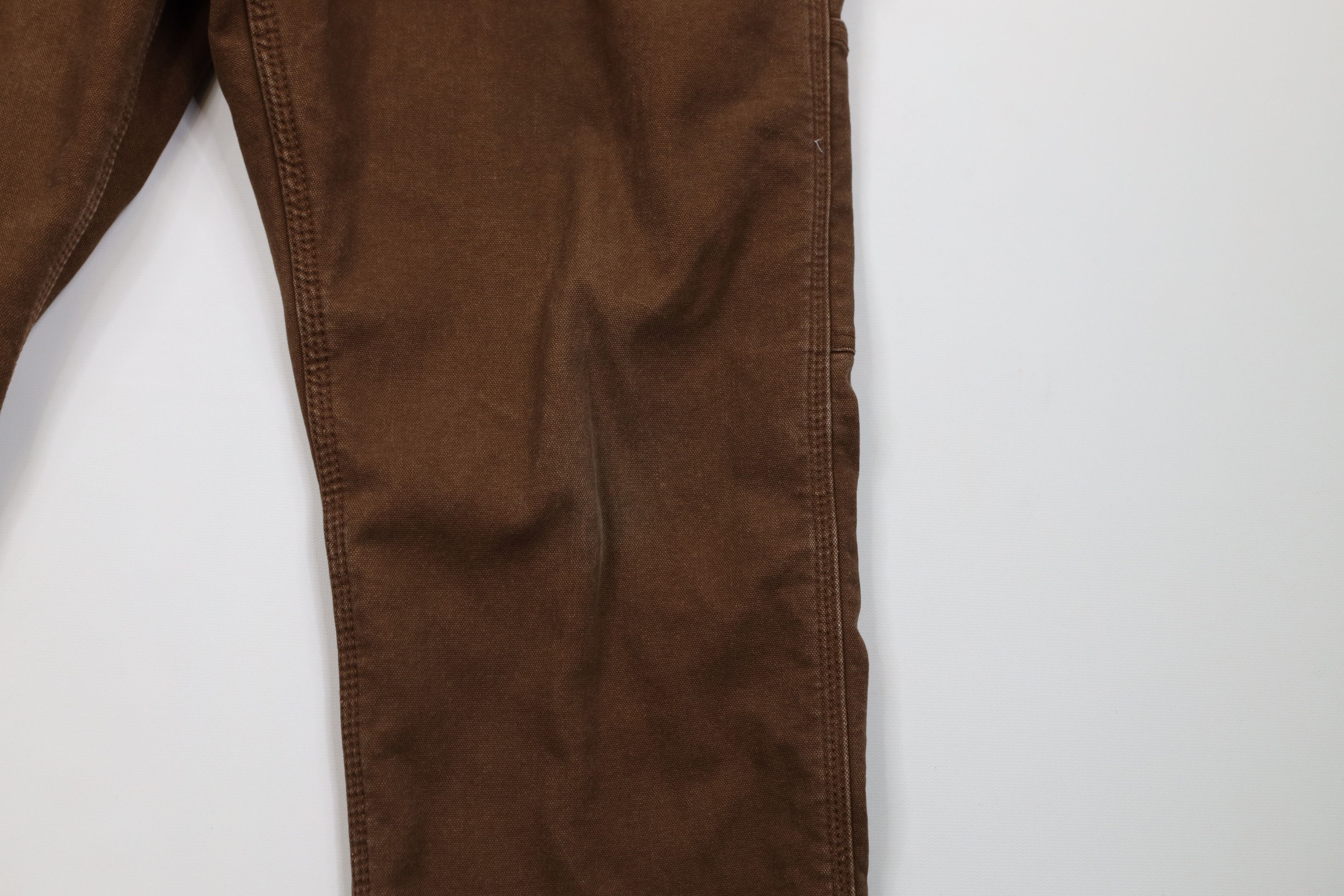 Vintage Vintage Streetwear Fleece Lined Canvas Straight Leg Pants Size US 36 / EU 52 - 7 Thumbnail