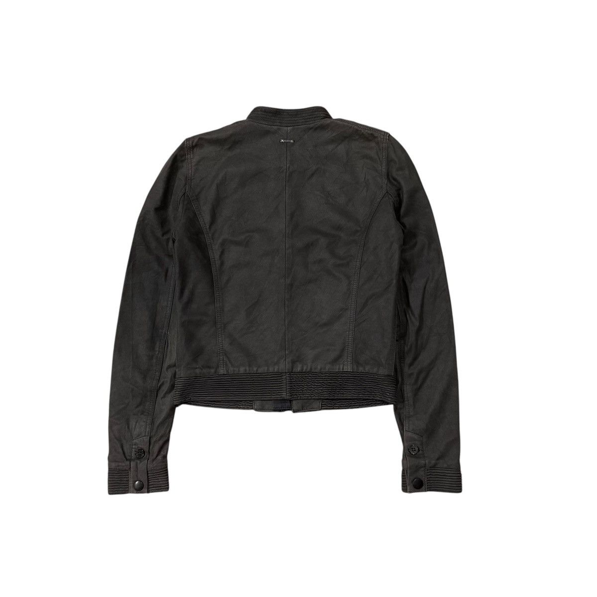 Diesel Black Gold Vintage Diesel Lamb Leather Avant Garde Inspired Jacket Size XS / US 0-2 / IT 36-38 - 12 Thumbnail