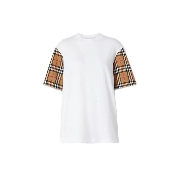 Burberry Burberry Vintage Classic Check Cotton T-Shirt 0079 Size L / US 10 / IT 46 - 1 Thumbnail