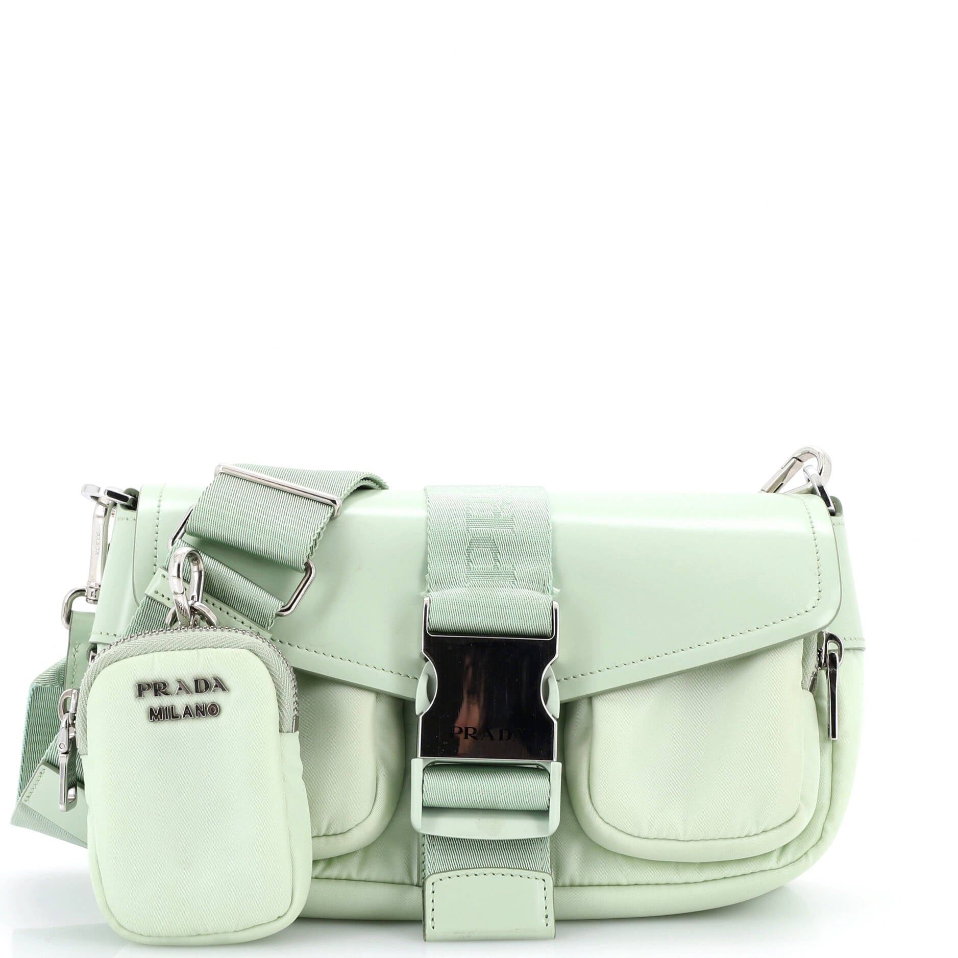 Prada Buckle Pocket Crossbody Bag Size ONE SIZE - 1 Thumbnail