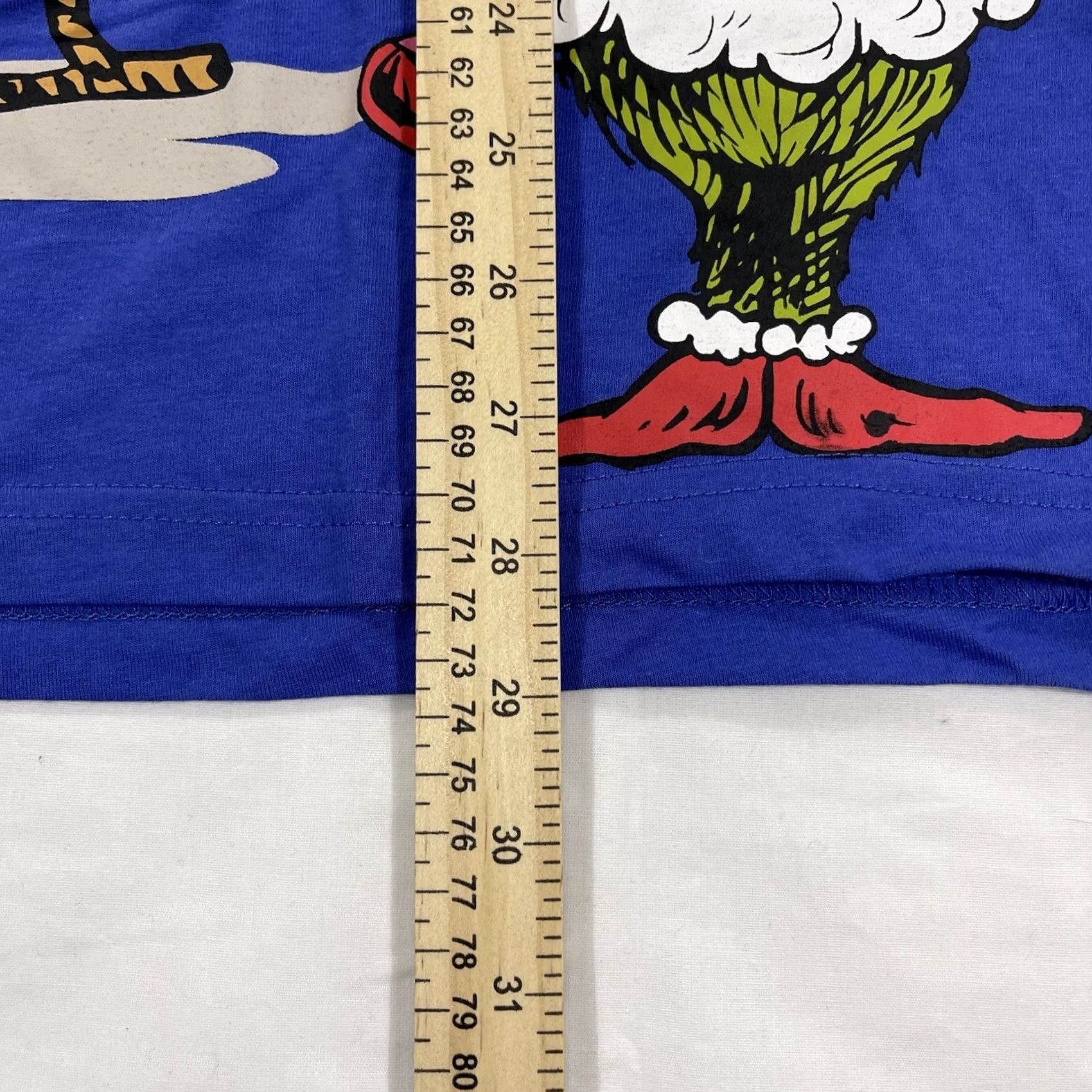 Vintage NWT Dr Seuss Sz M T-Shirt How The Grinch Stole Christmas 2022 AOP Wrap Graphic Size US M / EU 48-50 / 2 - 3 Thumbnail