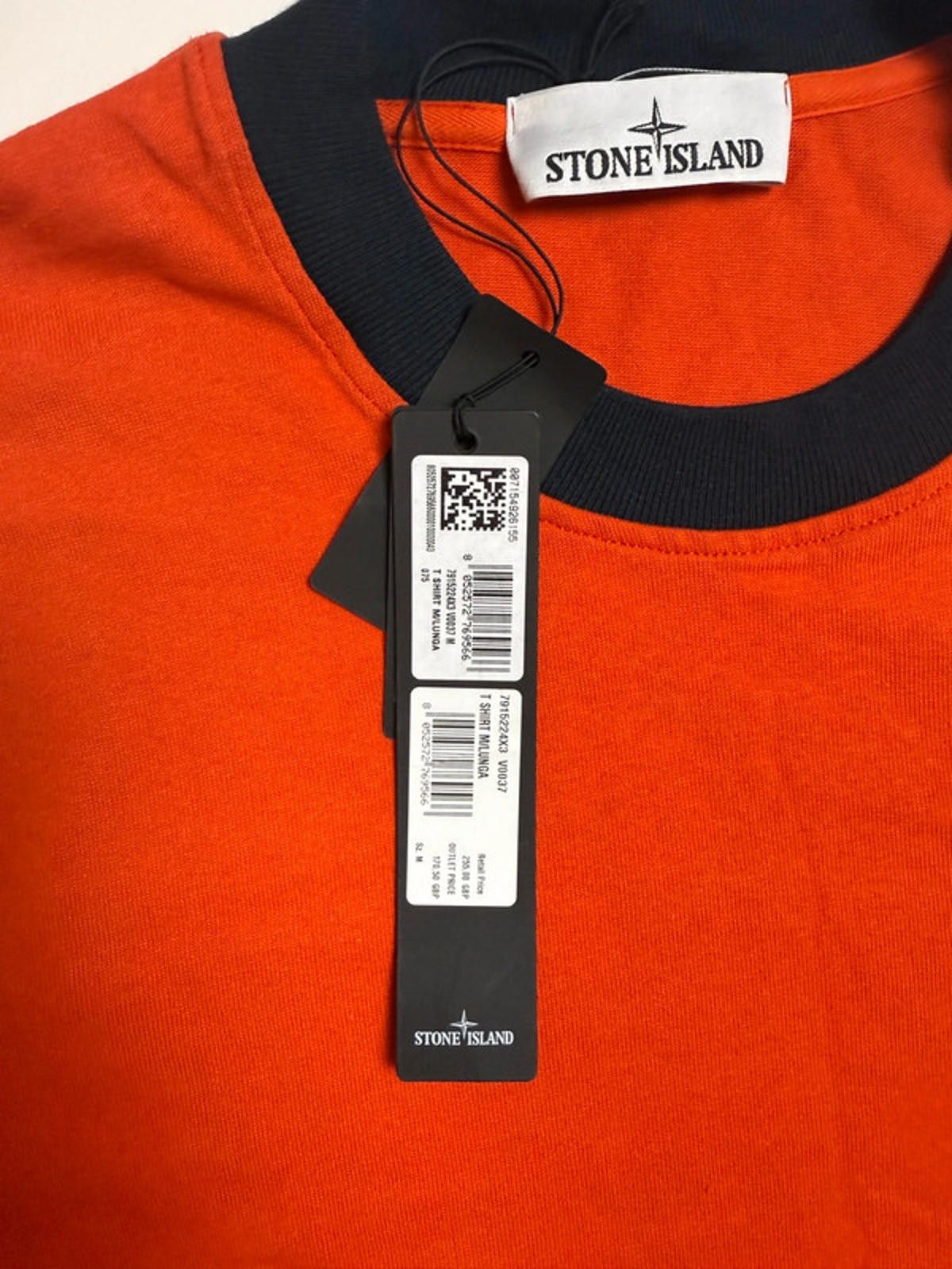 Stone Island Stone island Back logo marina red long sleeve t-shirt Size US M / EU 48-50 / 2 - 3 Thumbnail