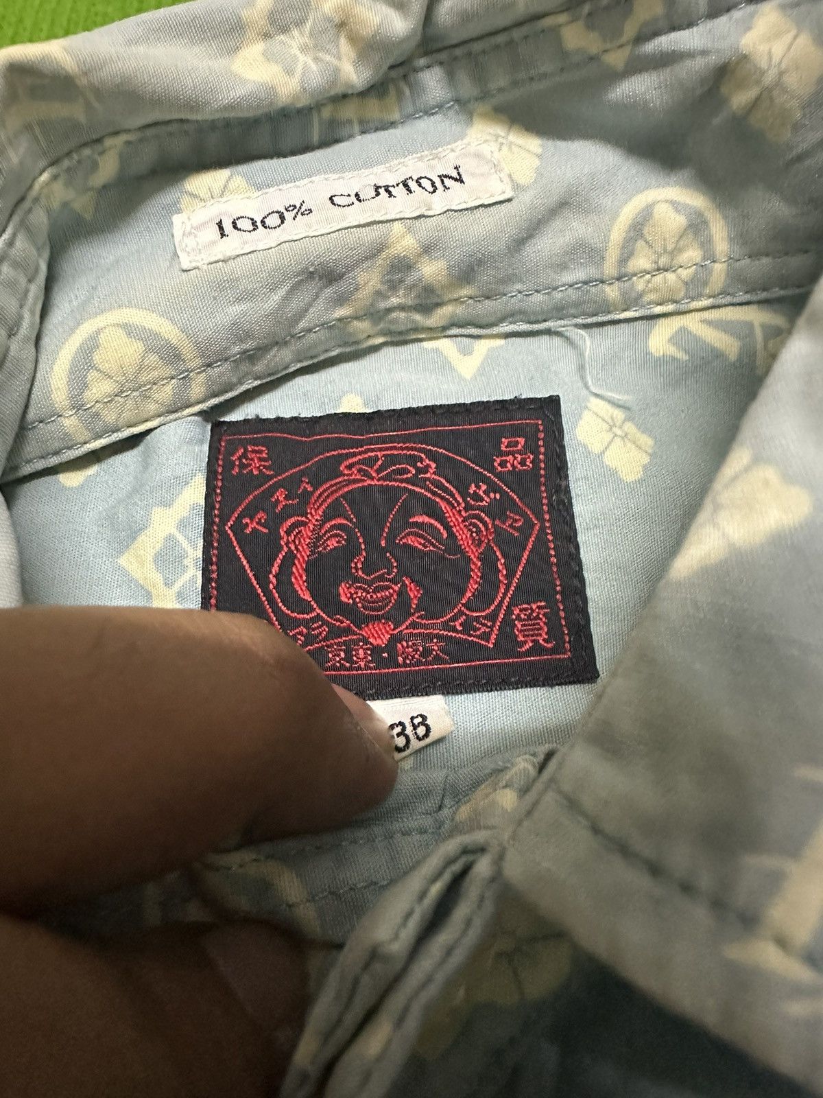 Evisu Evisu monogram pullover shirt Size US M / EU 48-50 / 2 - 3 Thumbnail