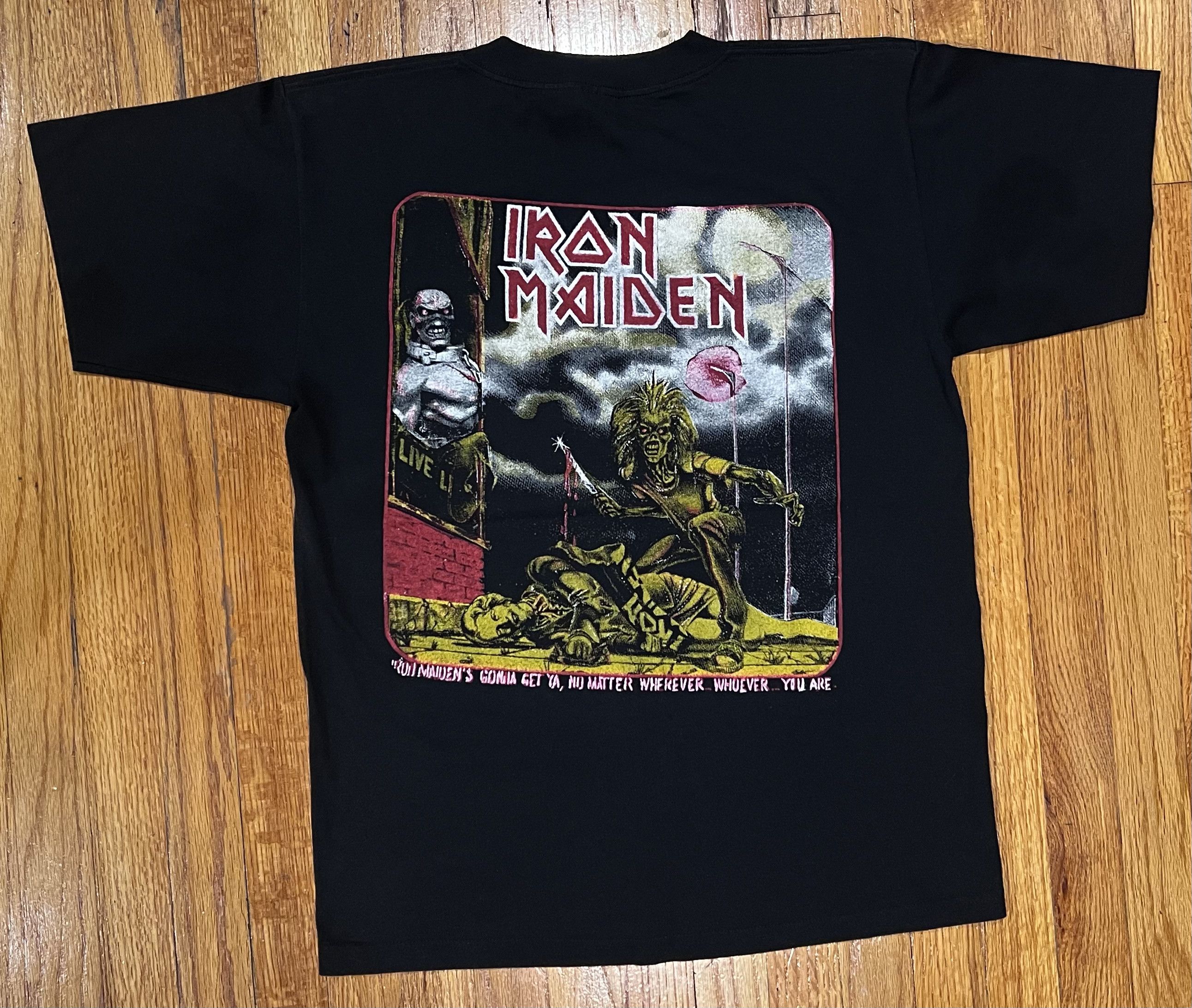 Vintage 1992 Iron Maiden Mexican Parking Lot Boot Size US L / EU 52-54 / 3 - 5 Thumbnail