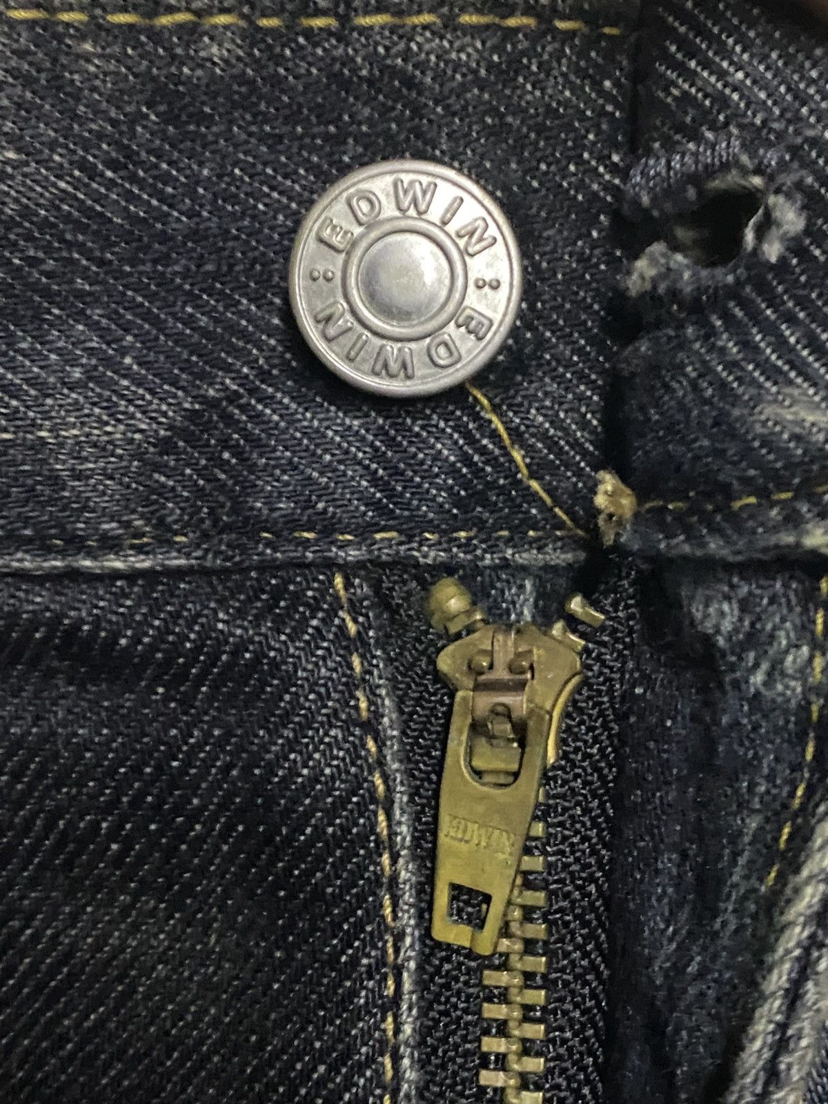 Edwin Vintate Edwin 504R Mud Wash Distressed Baggy Jeans Size US 36 / EU 52 - 9 Thumbnail