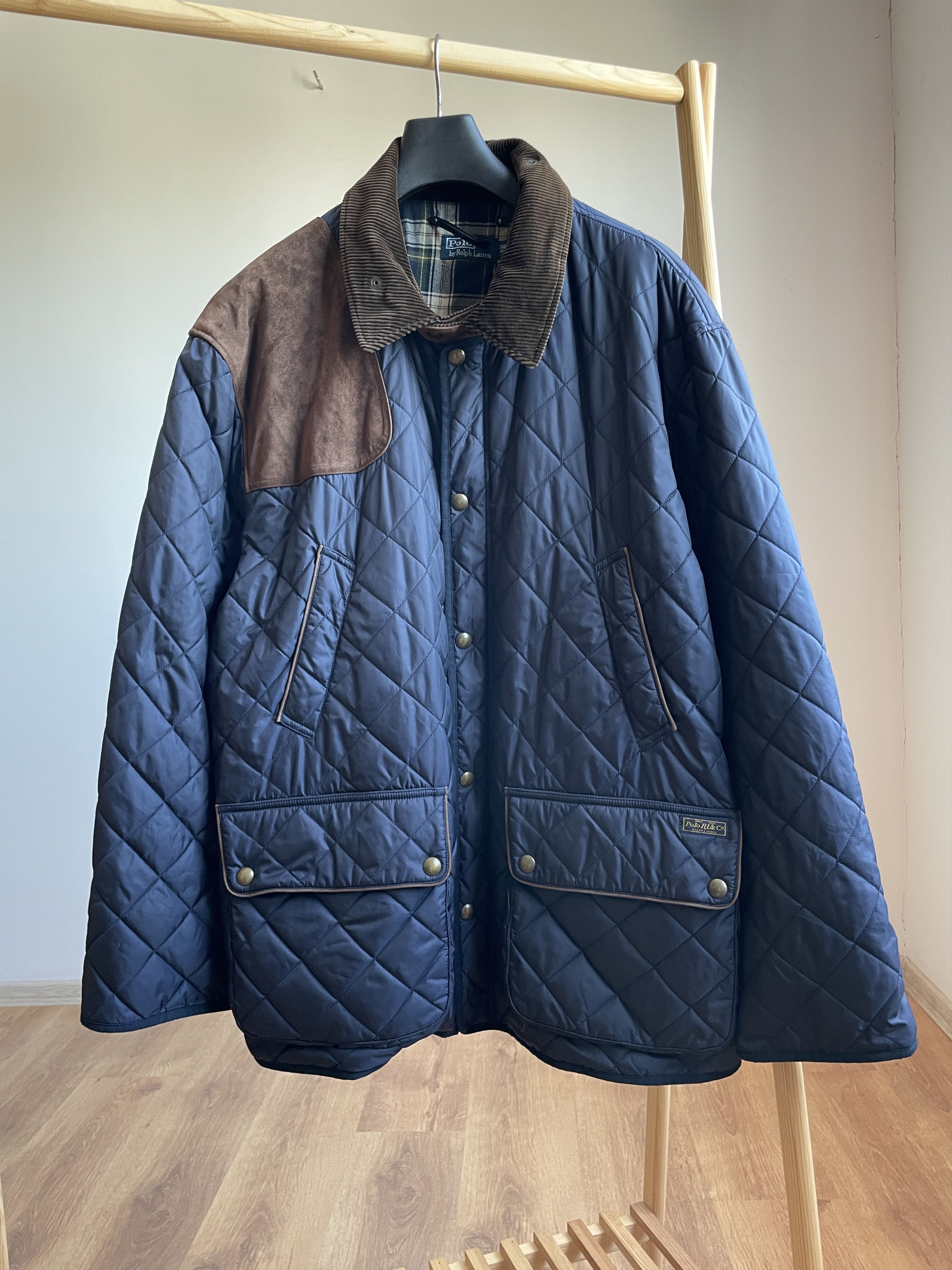 ジャケット・アウター Polo by RALPH LAUREN huting jacket L Vintage 90s Ralph Lauren Polo Country Hunting Jacket L Eagle
