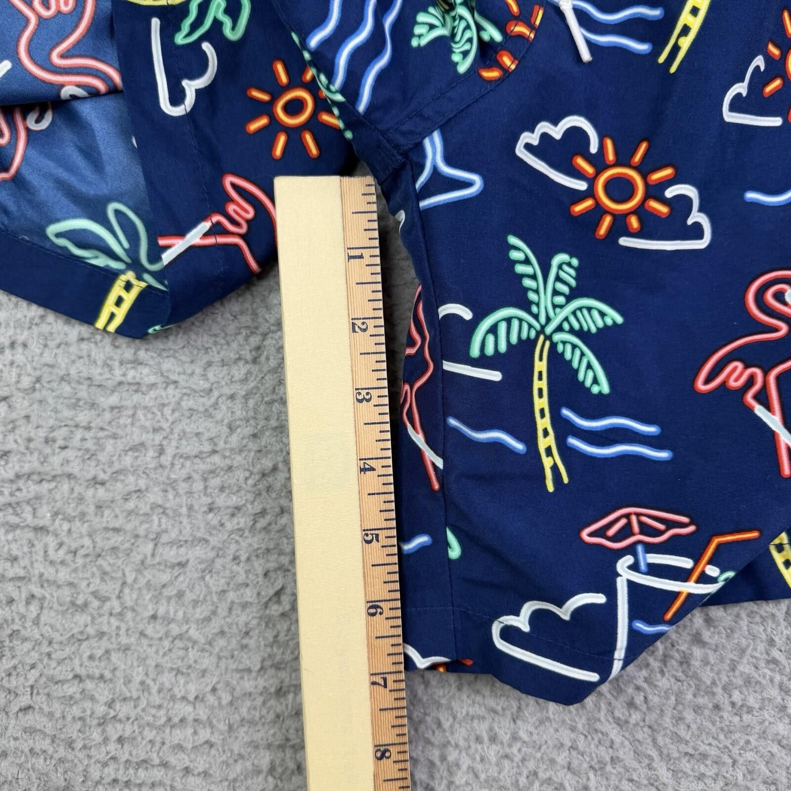 Chubbies Chubbies Neon Glades Swim Trunks Men's Large (32x7) Lined Size US 34 / EU 50 - 12 Thumbnail