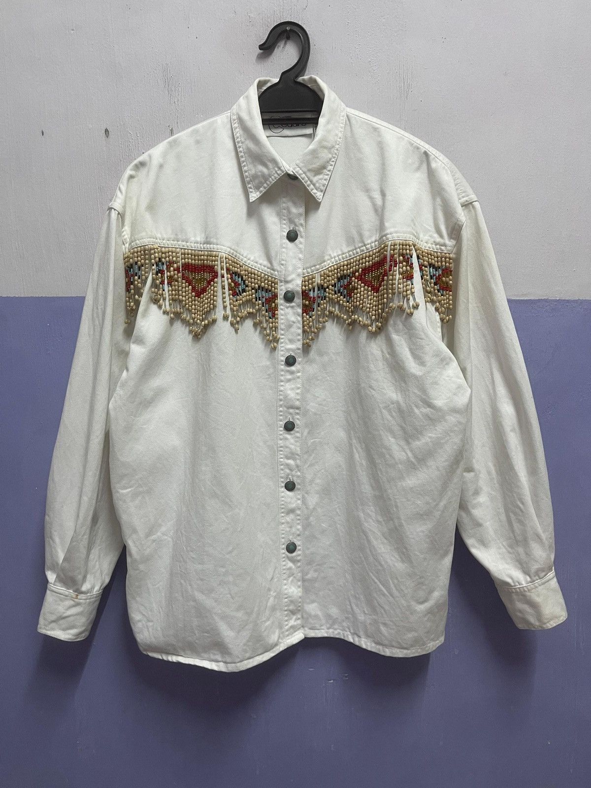 Cowboy Equipment Vintage Cedars Cowboy Western Shirt Size US M / EU 48-50 / 2 - 3 Thumbnail