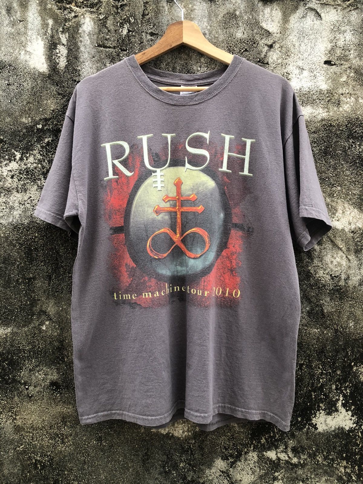 Band Tees × Vintage Vintage 2010 Rush "Time Machine" Tour Tshirt Size US L / EU 52-54 / 3 - 1 Thumbnail