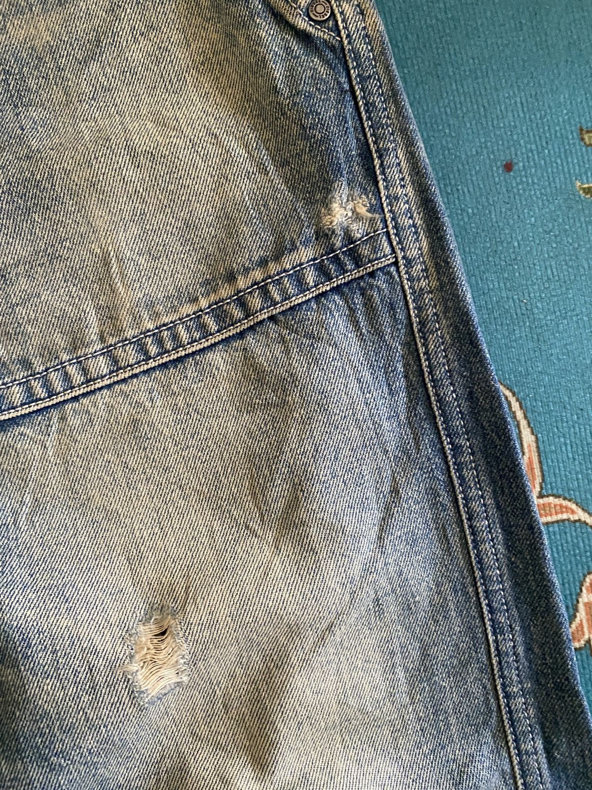 Diesel × Japanese Brand Diesel Loiku Fatigue Distressed Denim Size US 33 - 8 Thumbnail