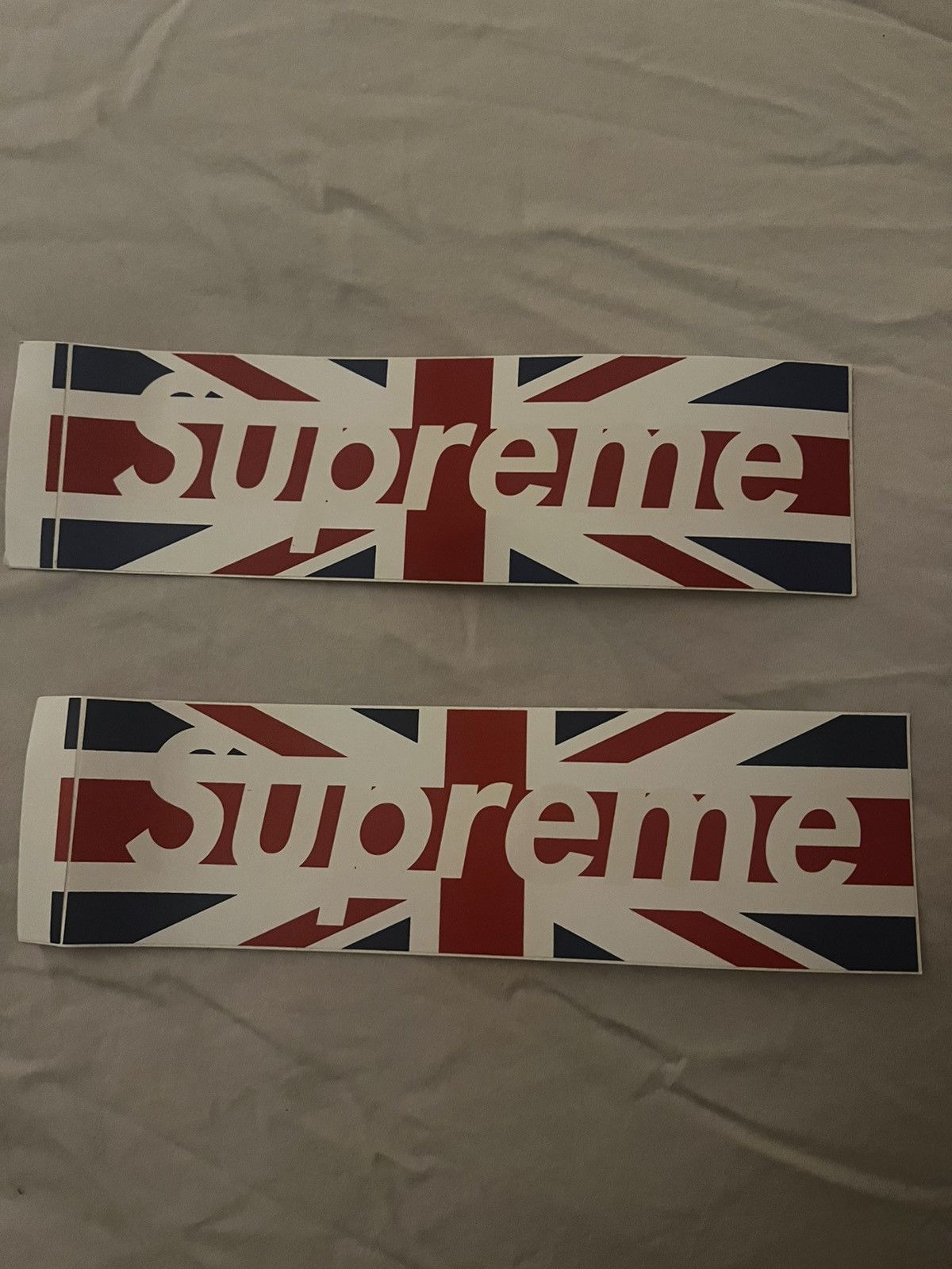 Supreme 2x Supreme Union Jack Stickers Size ONE SIZE - 1 Preview