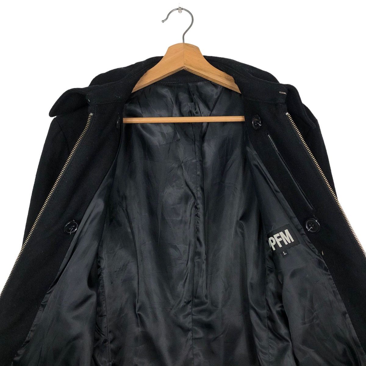 Hysteric Glamour 🔥Vintage Biker Jacket Double Collar Wool PPFM Japan Made Size US L / EU 52-54 / 3 - 14 Thumbnail