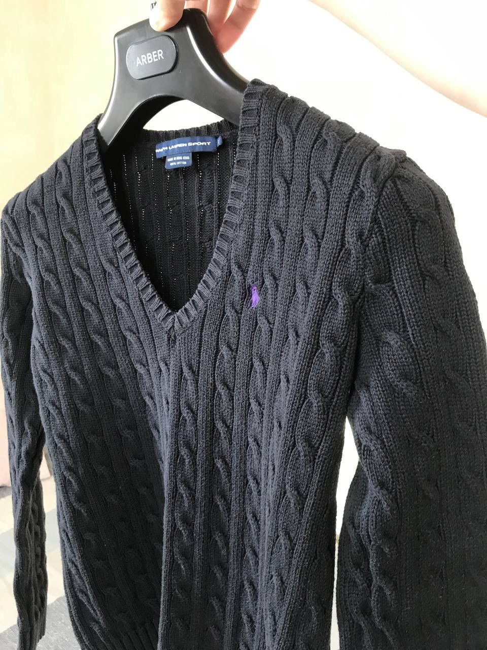 Ralph Lauren Sport 🔥 Polo Ralph Lauren Sport Vintage Cable Knit Sweater Logo Size L / US 10 / IT 46 - 5 Thumbnail
