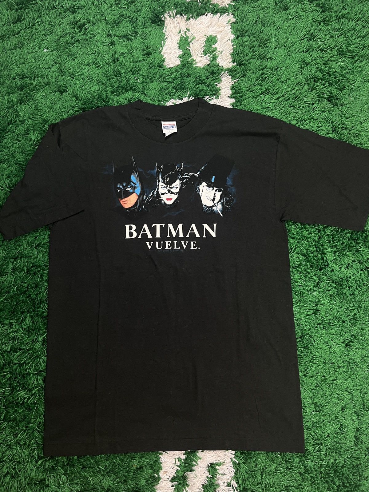 90s Vintage Batman Returns ‘vuelve’ promo 1992 T-Shirt