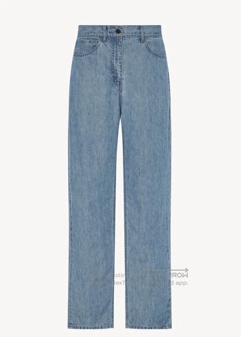 The Row The Row size S Linen Jeans Size 23" - 4 Thumbnail