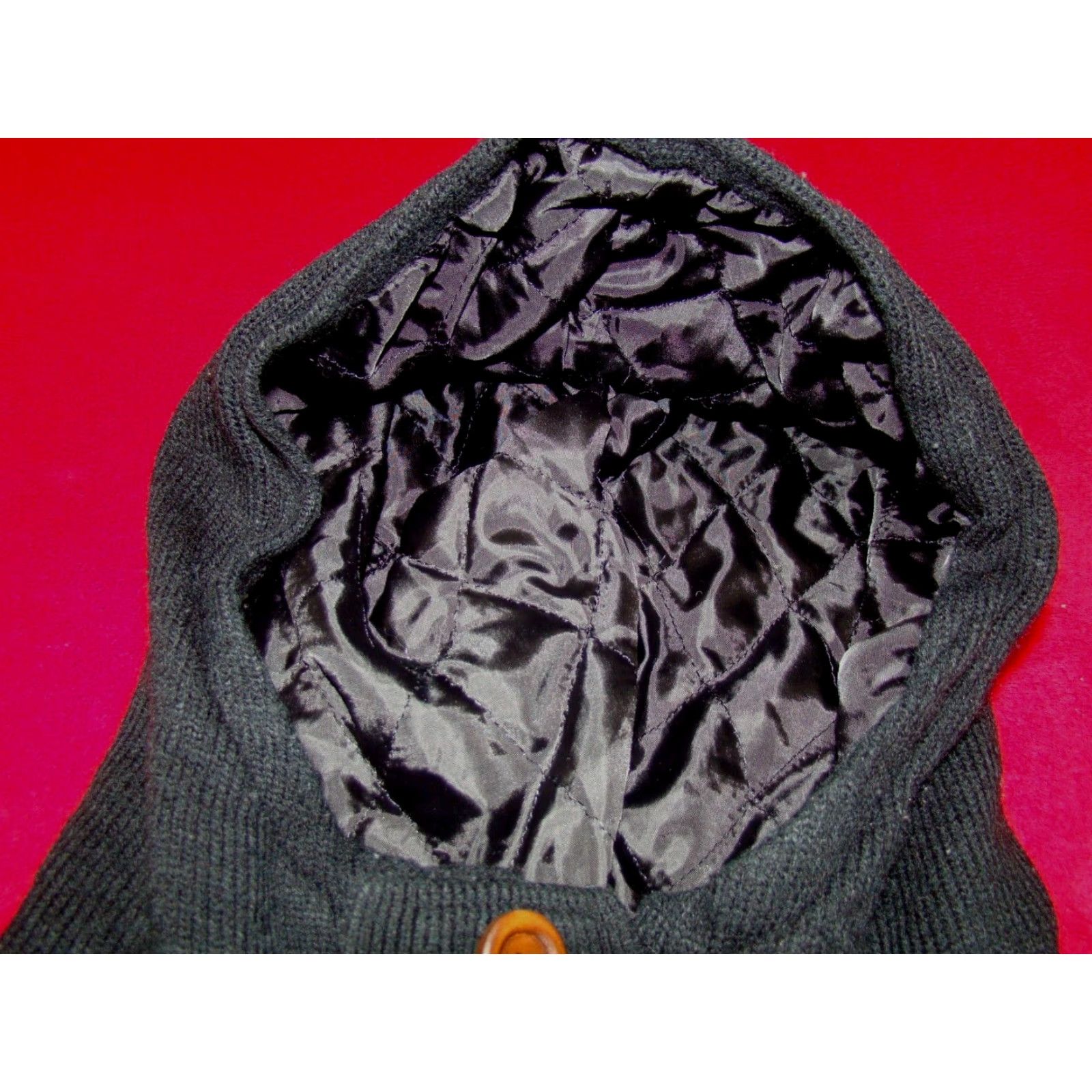 Vintage USA Rugby Association Mens 3XL Pullover Henley Black Quilted Hoodie Sweater Size US XXL / EU 58 / 5 - 4 Thumbnail