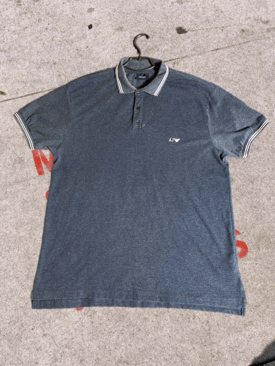 Giorgio Armani Vintage Y2K Armani Jeans Logo T Shirt Size US M / EU 48-50 / 2 - 1 Thumbnail