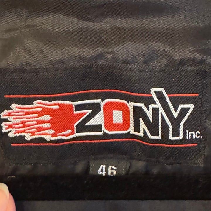 Zony leather vest sales