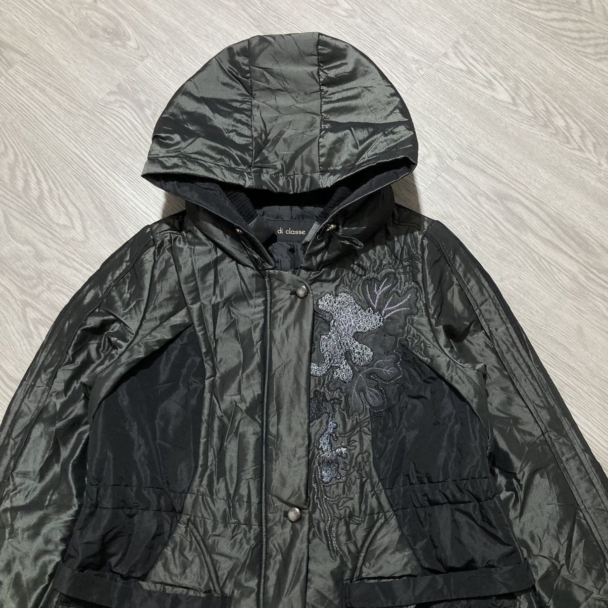 Japanese Brand 2000s Di Classe Flowers Graphic Puffer Jacket Beauty Beast Size US S / EU 44-46 / 1 - 4 Thumbnail