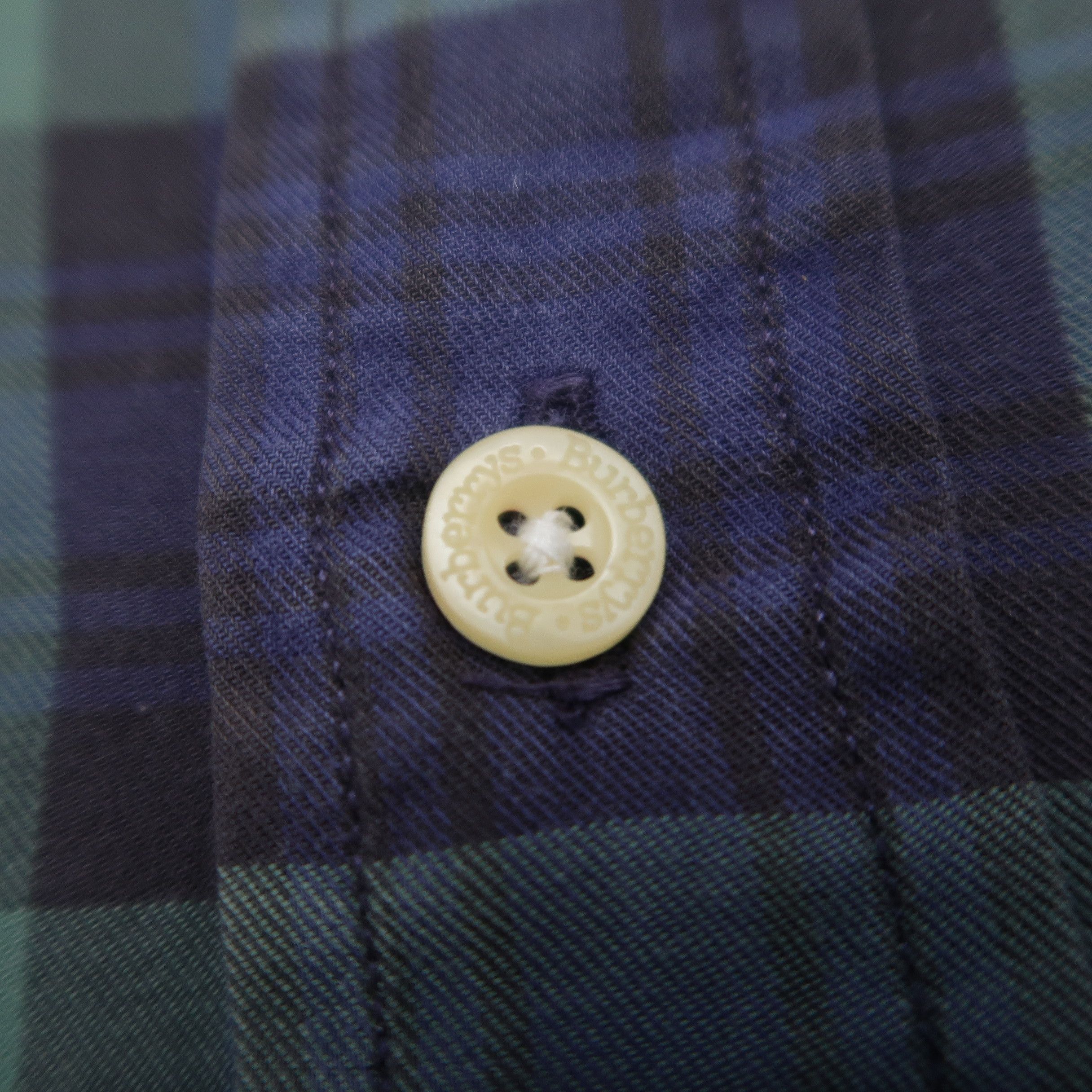 Burberry Vintage 90s Burberry Nova Check Old Logo Shirt Size US S / EU 44-46 / 1 - 5 Thumbnail
