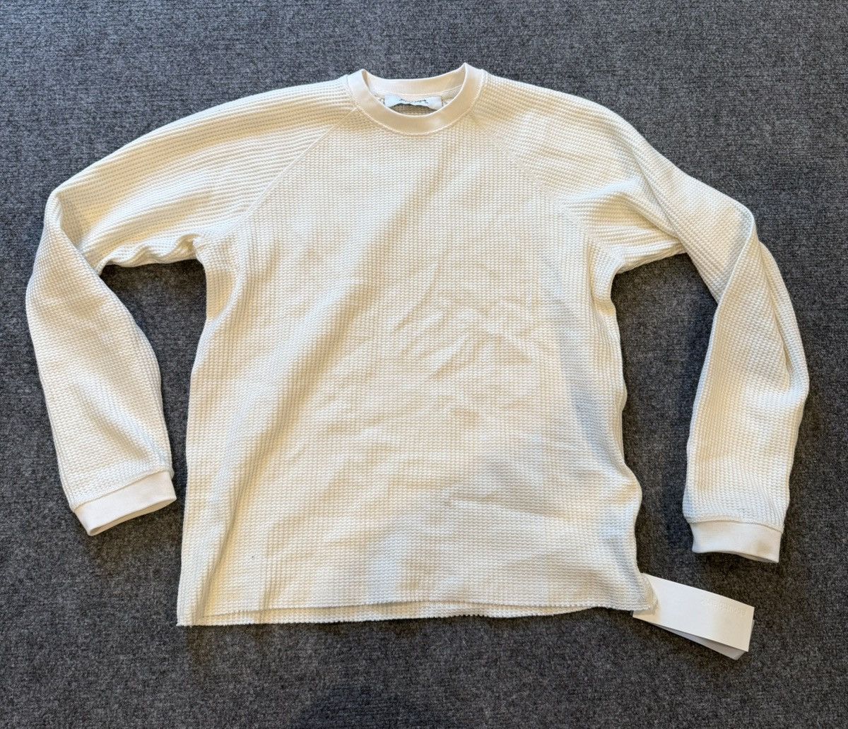 About:Blank About Blank Long Sleeve Waffle Shirt Size US M / EU 48-50 / 2 - 1 Thumbnail