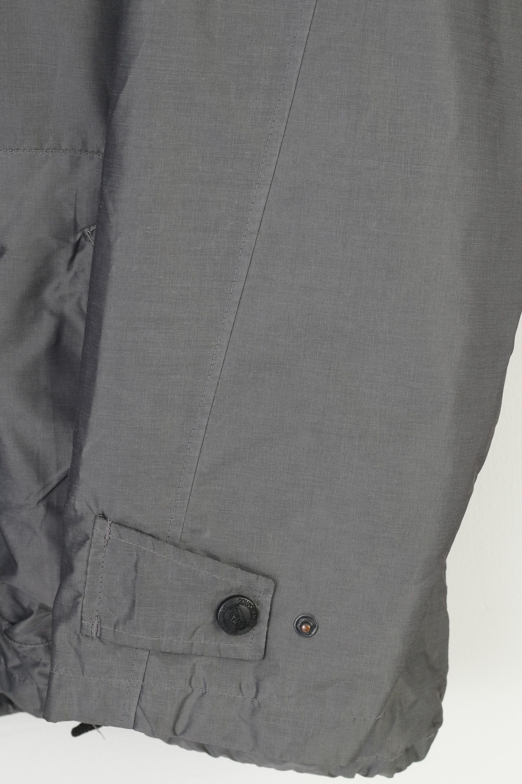Milestone Milestone Men 56 XL Jacket Grey Silver Full Zipper 4239 Size US XL / EU 56 / 4 - 3 Thumbnail