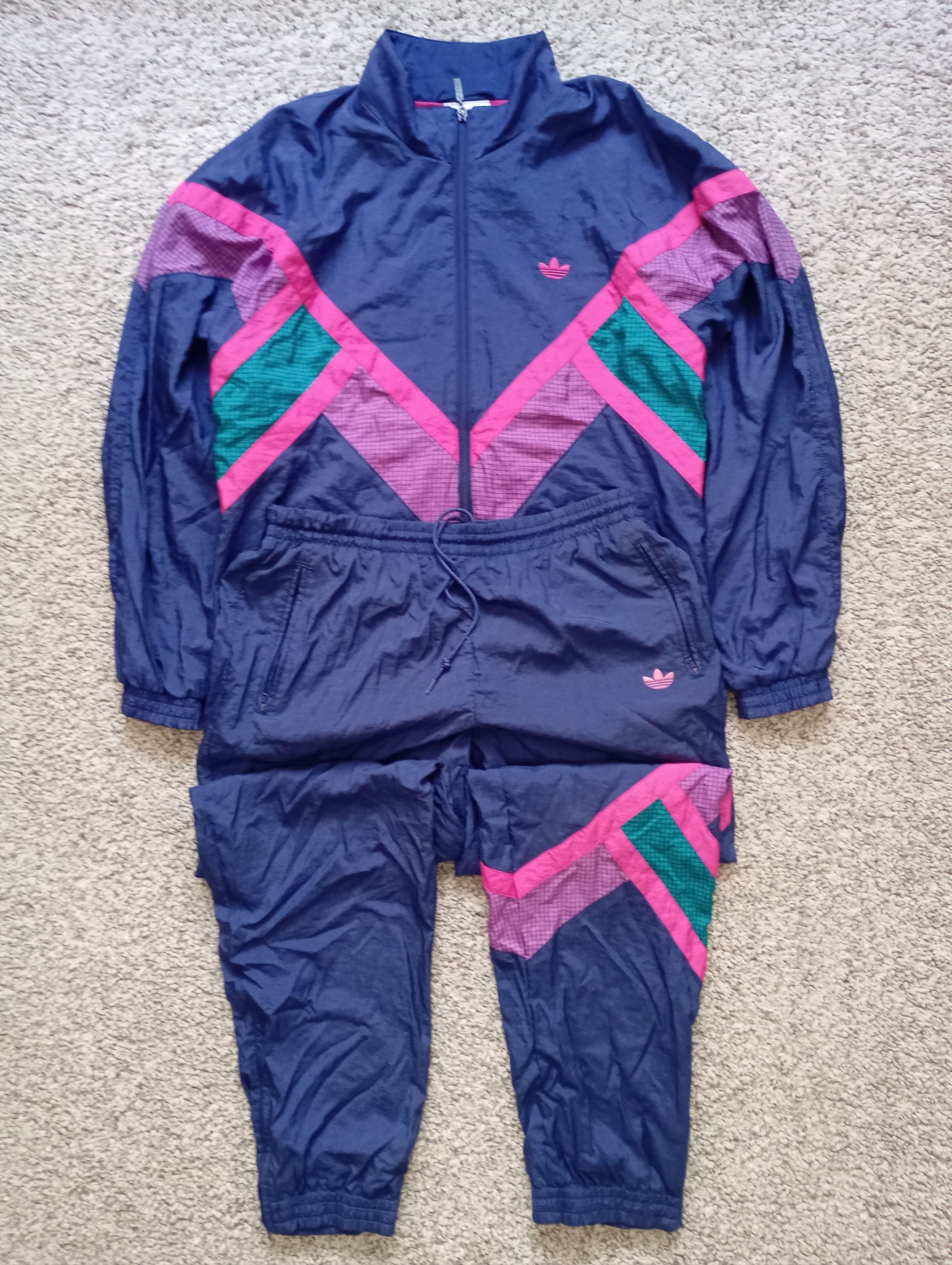 Adidas Adidas 90s Vintage Tracksuit Size US M / EU 48-50 / 2 - 1 Thumbnail