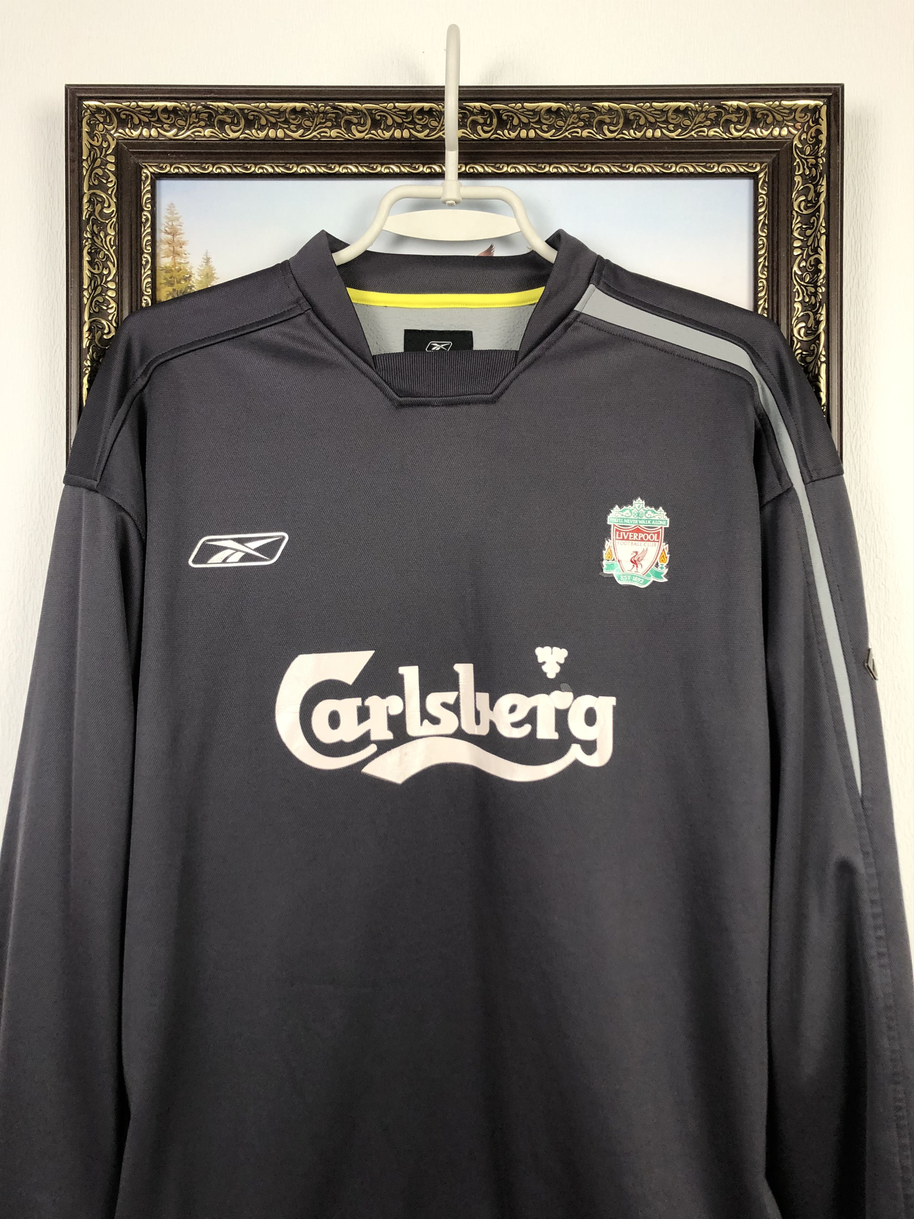 Vintage Vintage Liverpool Football Sweatshirt Rare Soccer Reebok Size US M / EU 48-50 / 2 - 2 Thumbnail