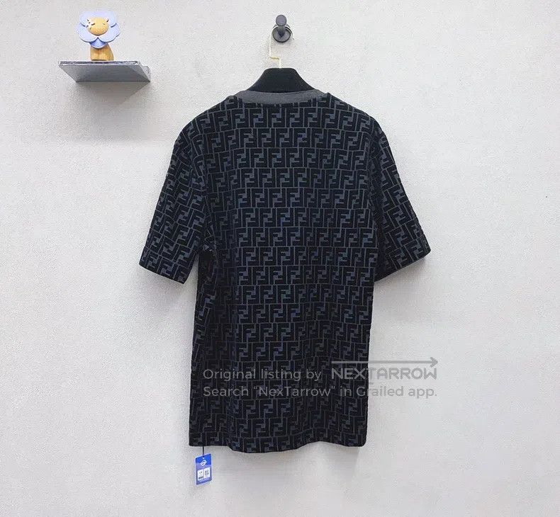 Fendi Fendi Full Print Double F Logo Short Sleeve, 100% Cotton M Size US M / EU 48-50 / 2 - 3 Thumbnail