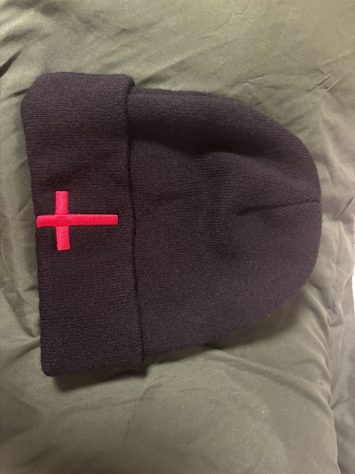 Ken Carson Red Ken Carson beanie Size 26 - 2 Thumbnail