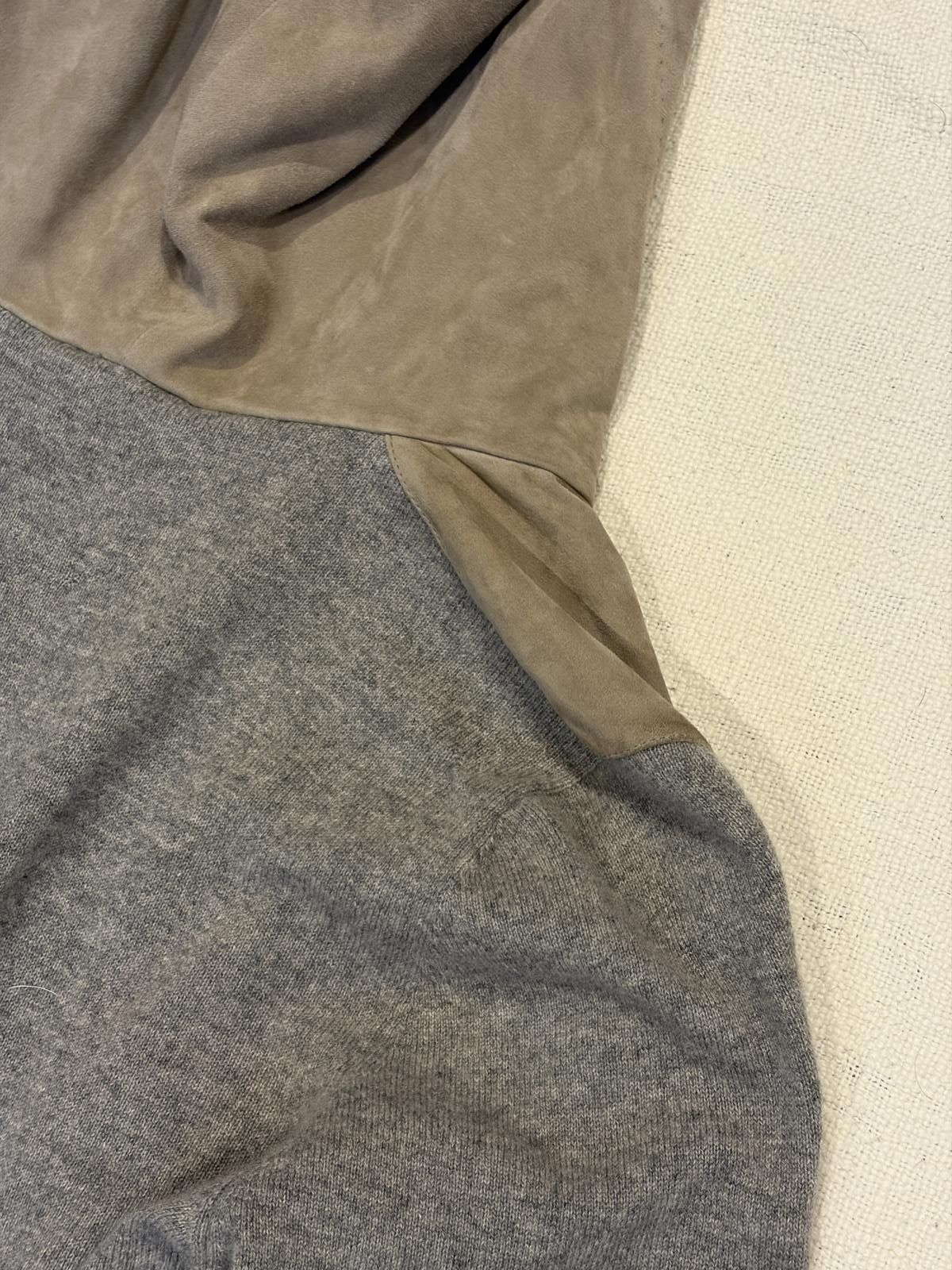 Brunello Cucinelli Suede and Cashmere Jacket