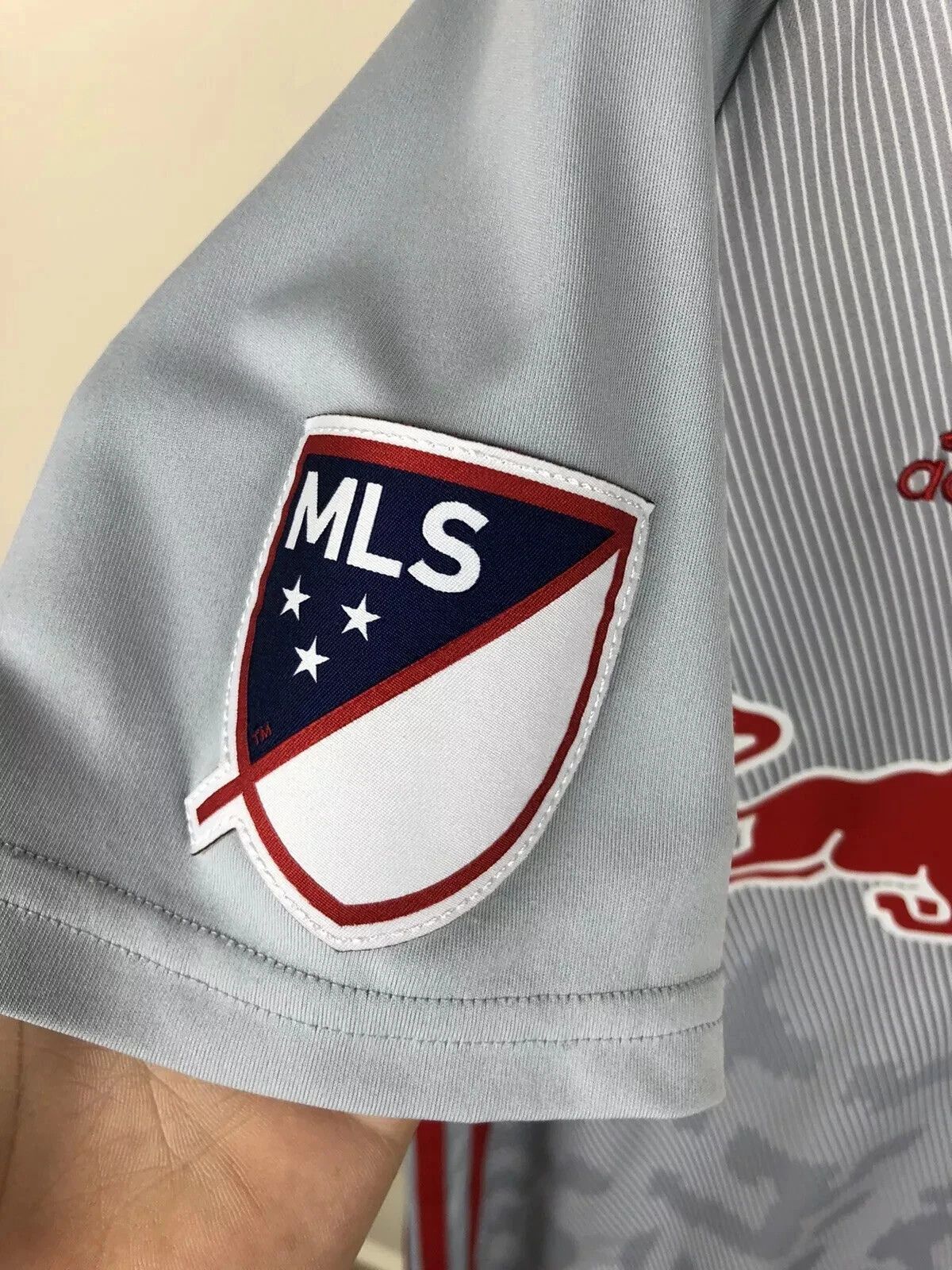 Adidas NEW YORK RED BULL 2019 2020 AWAY JERSEY SOCCER SHIRT Size US S / EU 44-46 / 1 - 6 Thumbnail