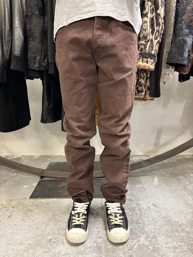 Giorgio Armani 1990s Giorgio Armani Brown Archive Pants Size US 32 / EU 48 - 2 Thumbnail