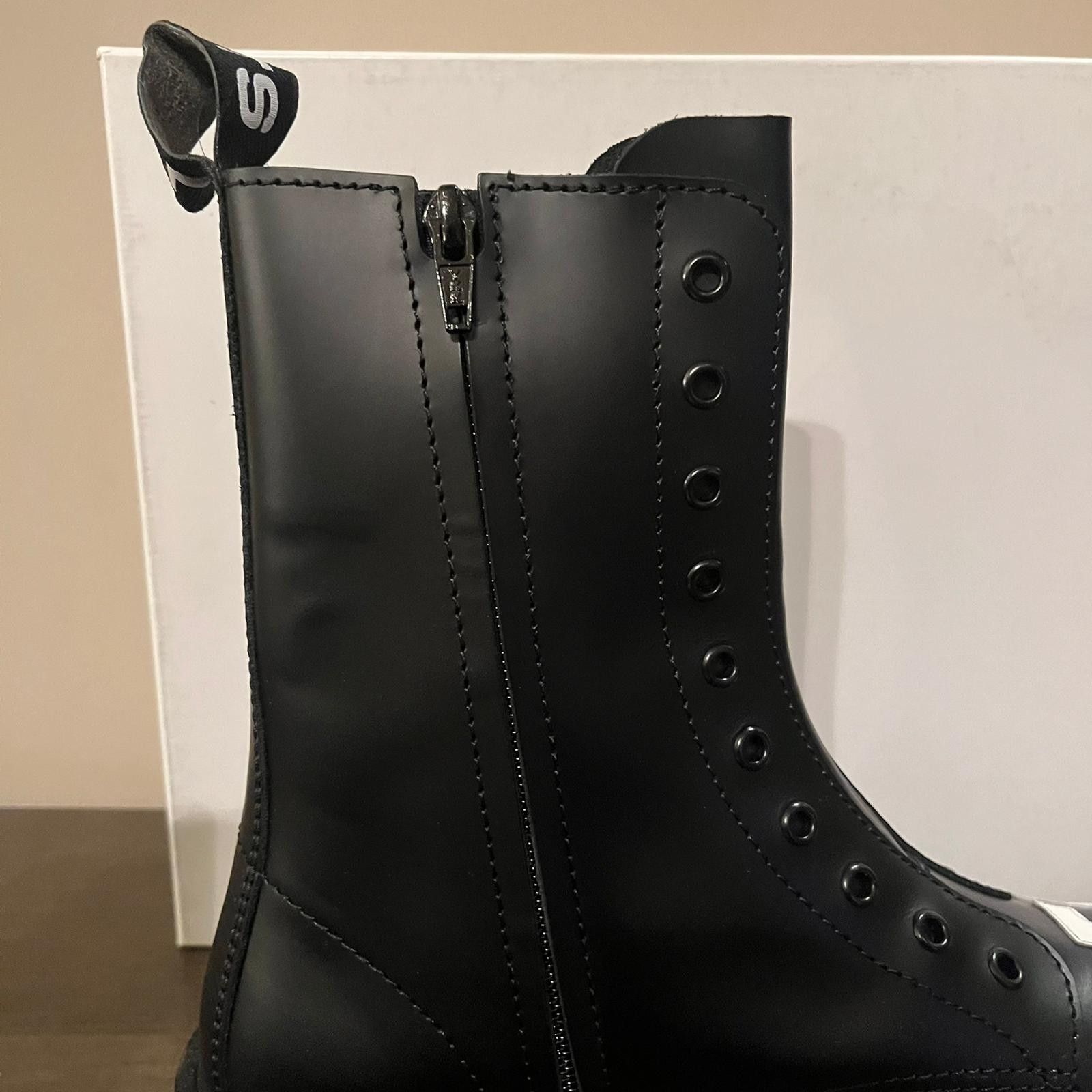 Vetements Fuck Off Army Boots in Black Size US 9 / EU 42 - 13 Thumbnail