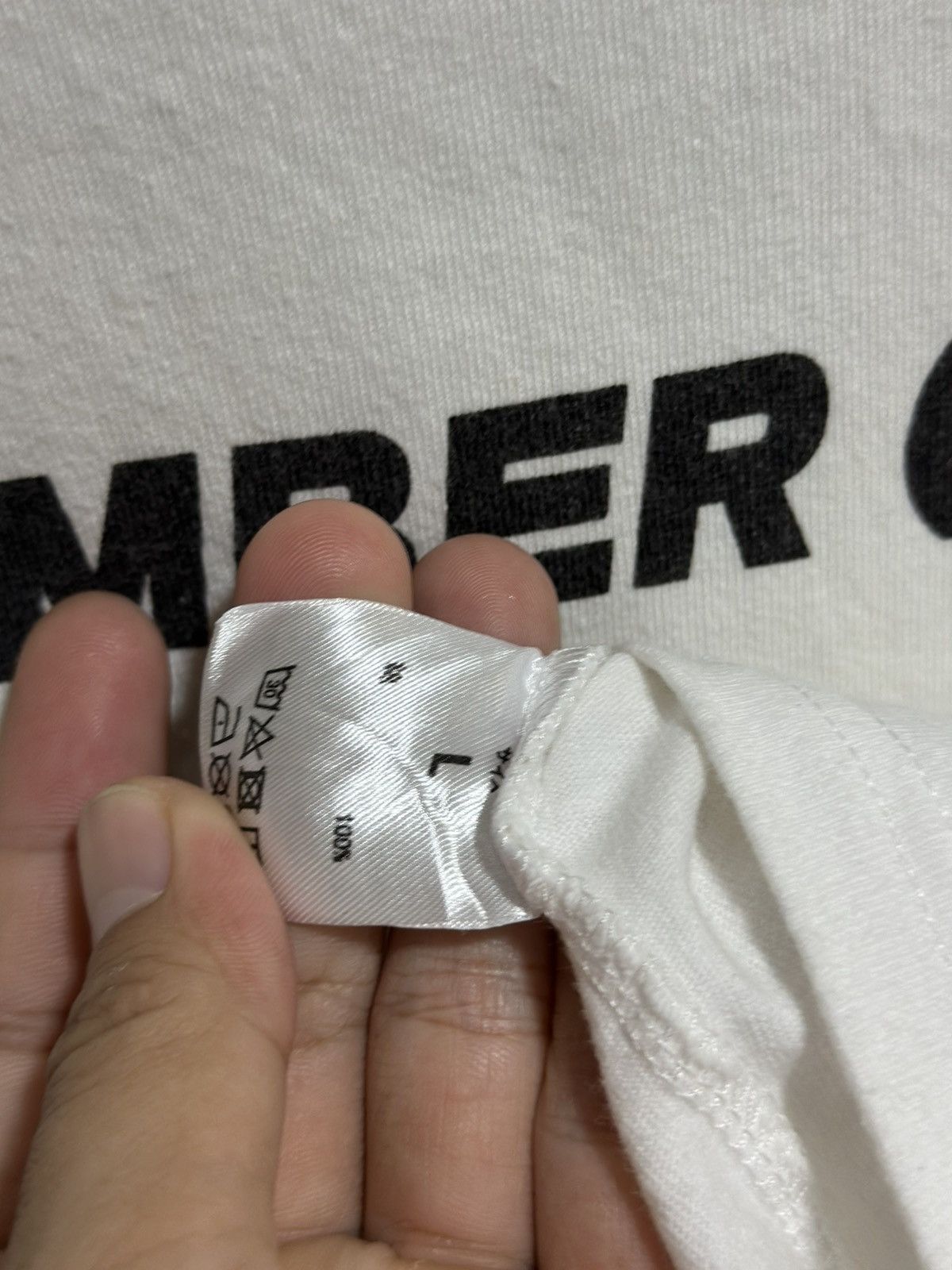 Japanese Brand Vintage Number (N)ine Denim Faded Tee Size US L / EU 52-54 / 3 - 6 Thumbnail