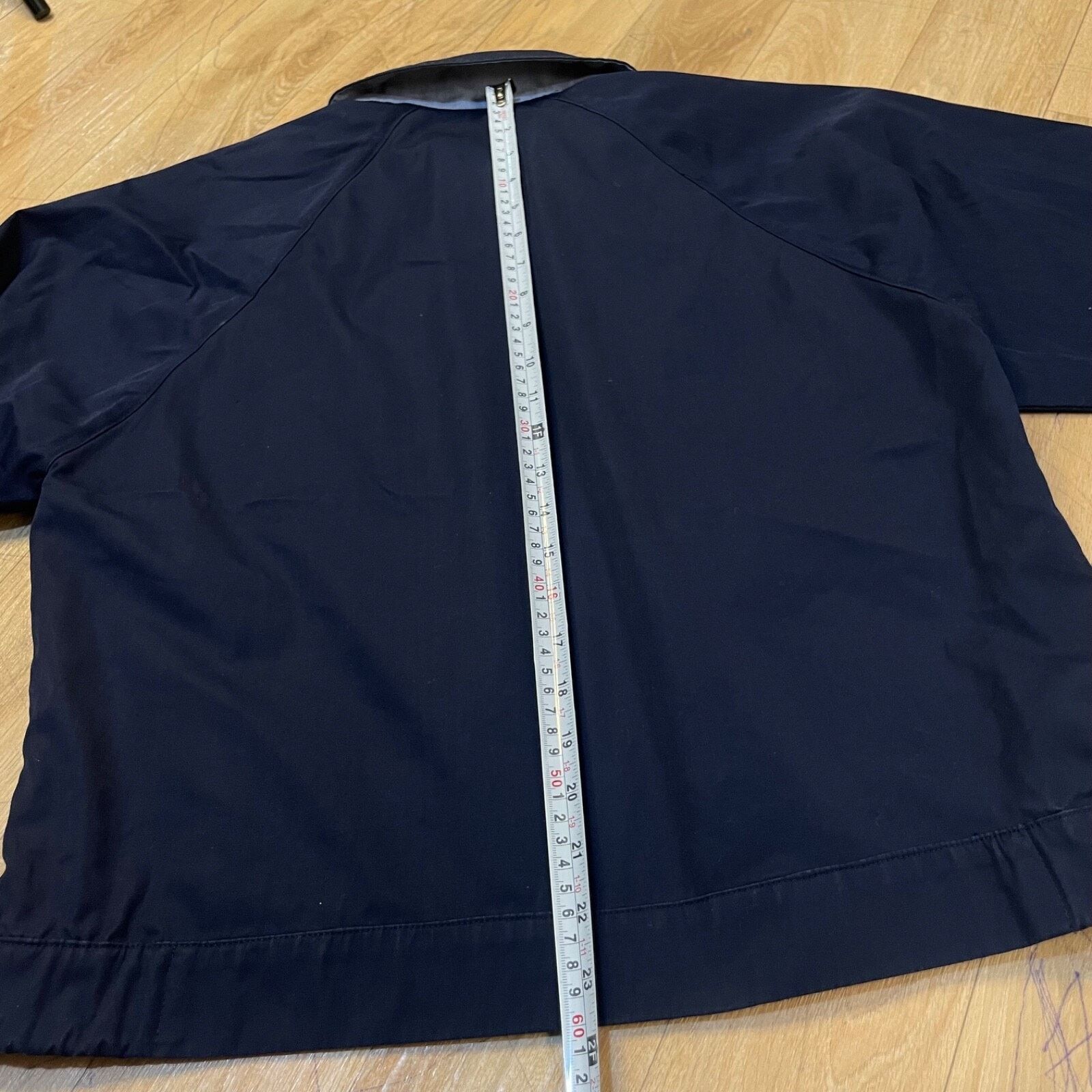Burberry VINTAGE BURBERRY Bomber Jacket winter COAT cotton BLUE NAY Size M / US 6-8 / IT 42-44 - 21 Thumbnail
