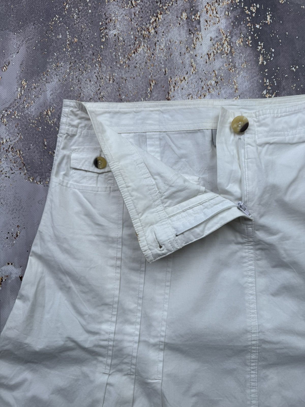 Vintage Vintage Flared Mini Skirt Size 32" / US 10 / IT 46 - 5 Thumbnail